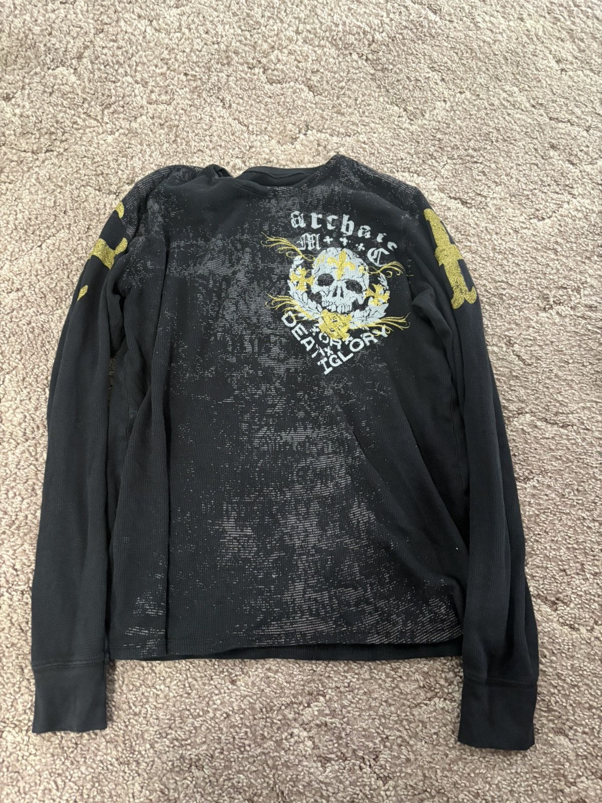 Affliction × Vintage Archair emo shirt Size US L / EU 52-54 / 3 - 1 Thumbnail