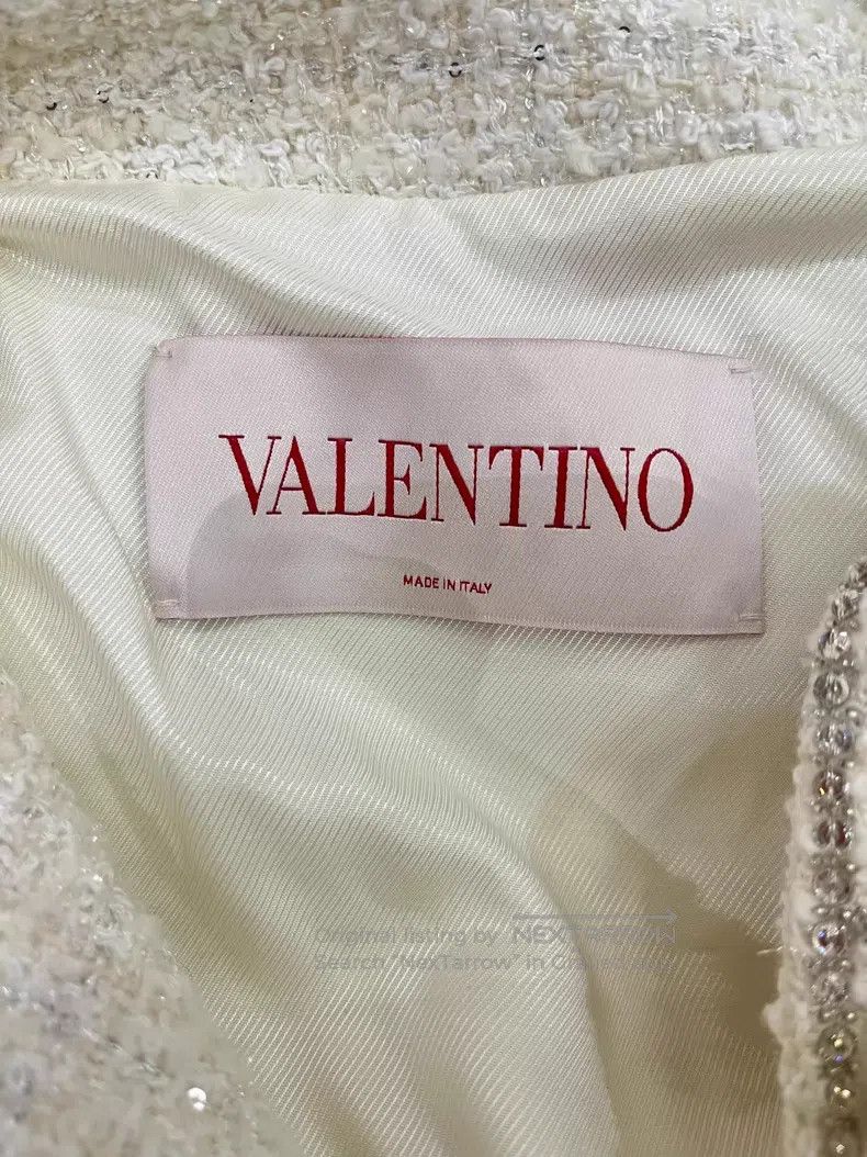 Valentino Valentino Rhinestone tweed coat Size XXS / US 00 / IT 34 - 4 Thumbnail