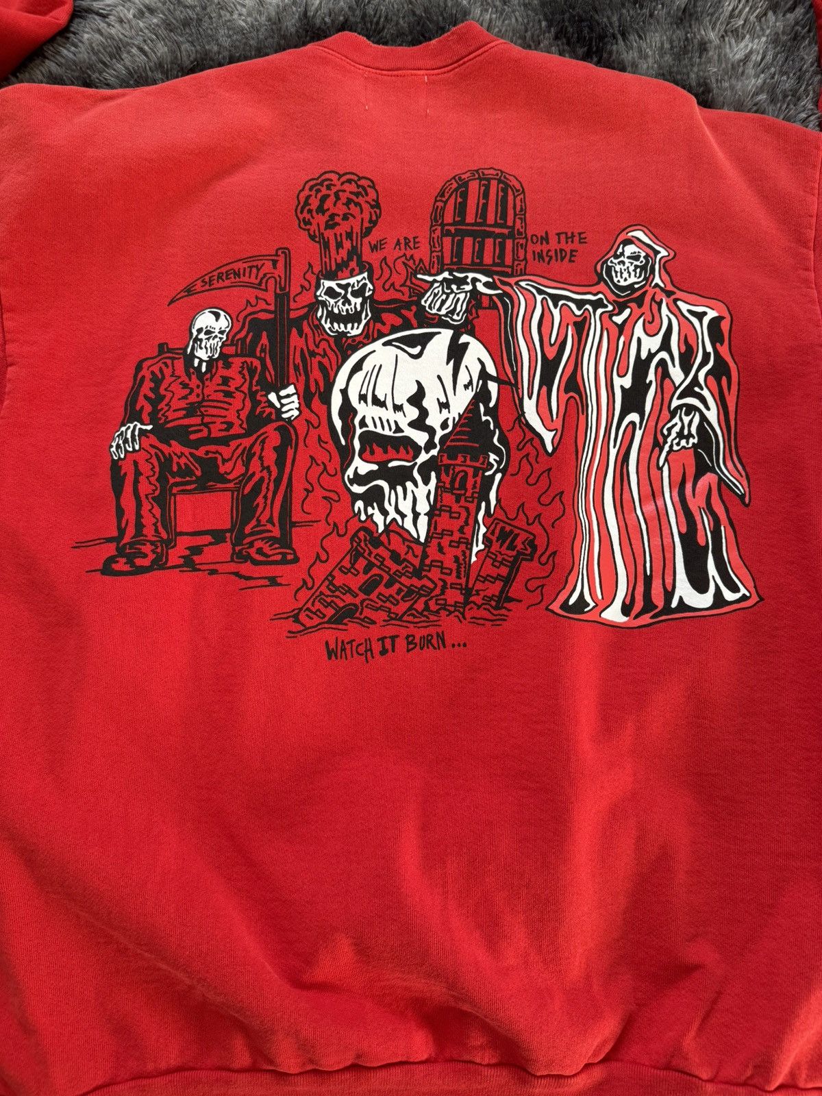 Warren Lotas Warren Lotas Watch It Burn Sweater - XL Size US XL / EU 56 / 4 - 5 Thumbnail