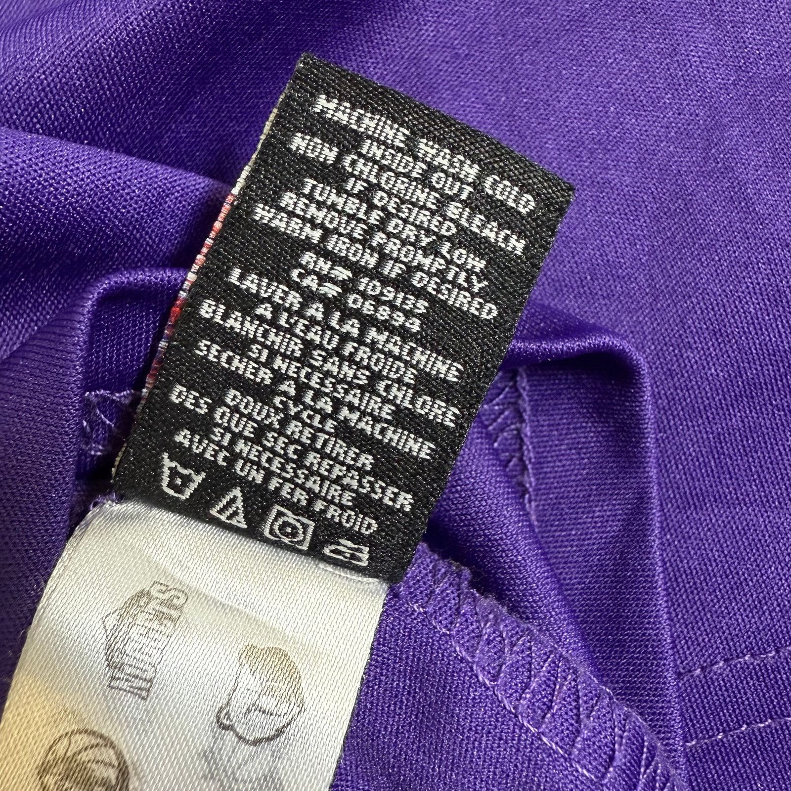 NBA LA Lakers 1/4 Zip Pullover Long Sleeve Shirt Mens M NBA Size US M / EU 48-50 / 2 - 8 Thumbnail