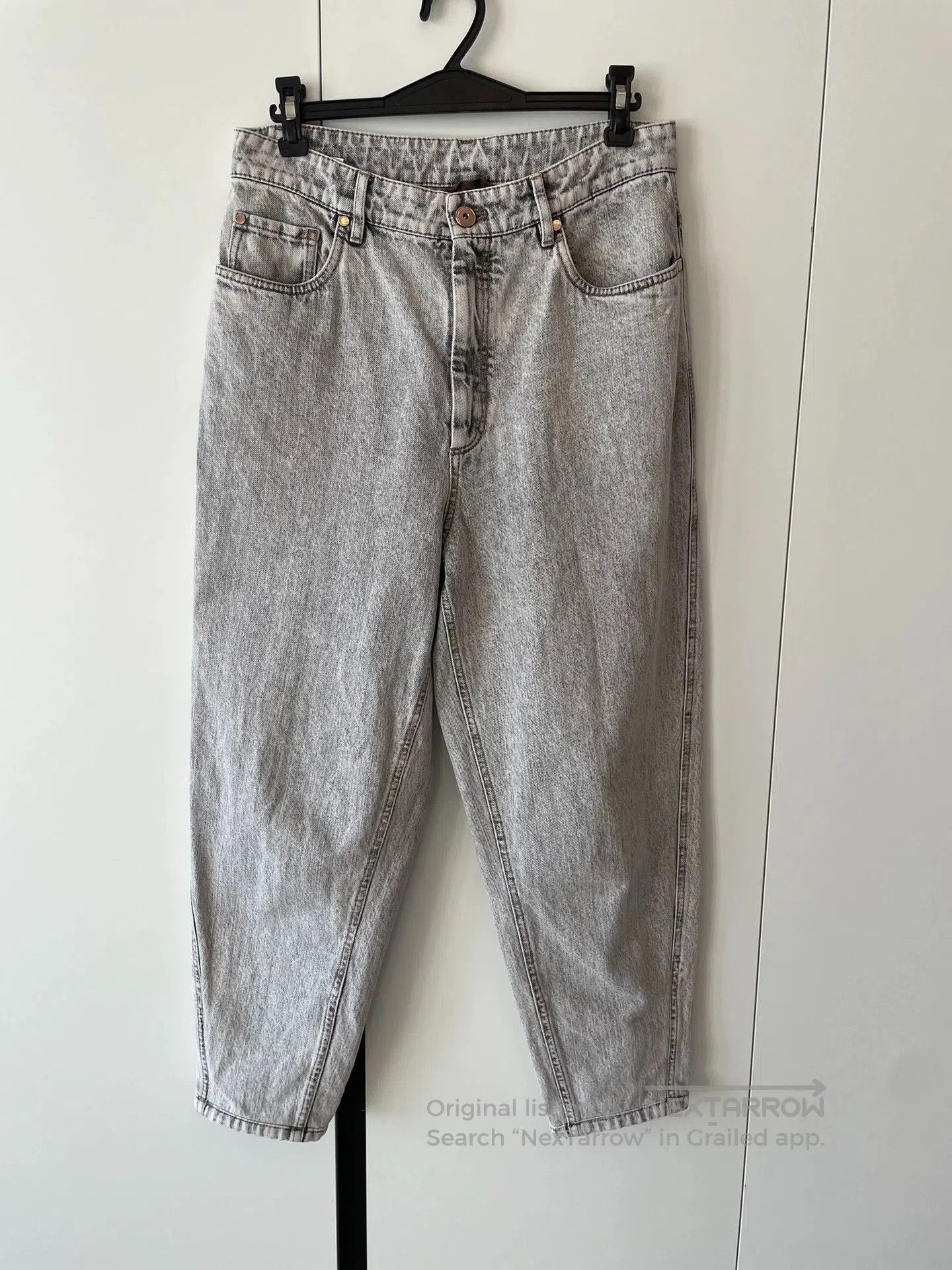 Brunello Cucinelli Brunello Cucinelli High-Waist Denim Jeans. Size US 31 - 4 Thumbnail
