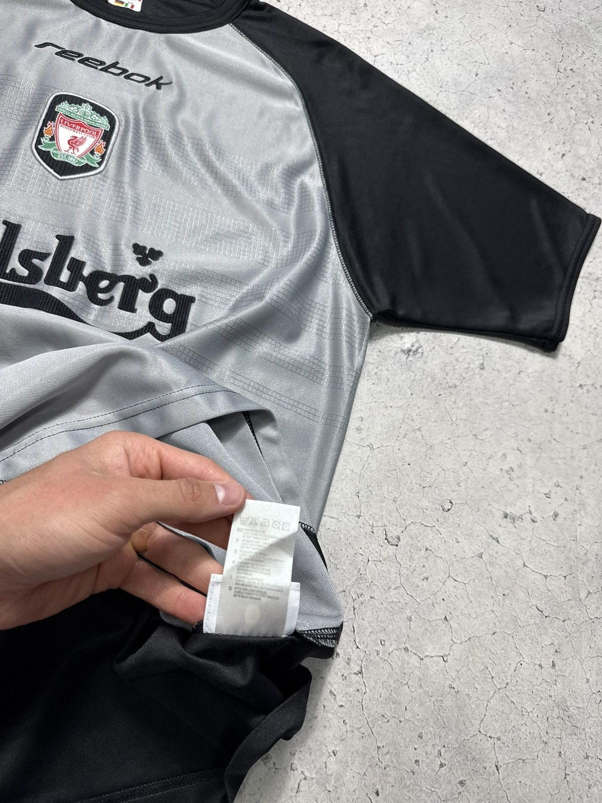 Reebok Reebok FC Liverpool Vintage Training Soccer Jersey 2000’s Size US S / EU 44-46 / 1 - 9 Thumbnail