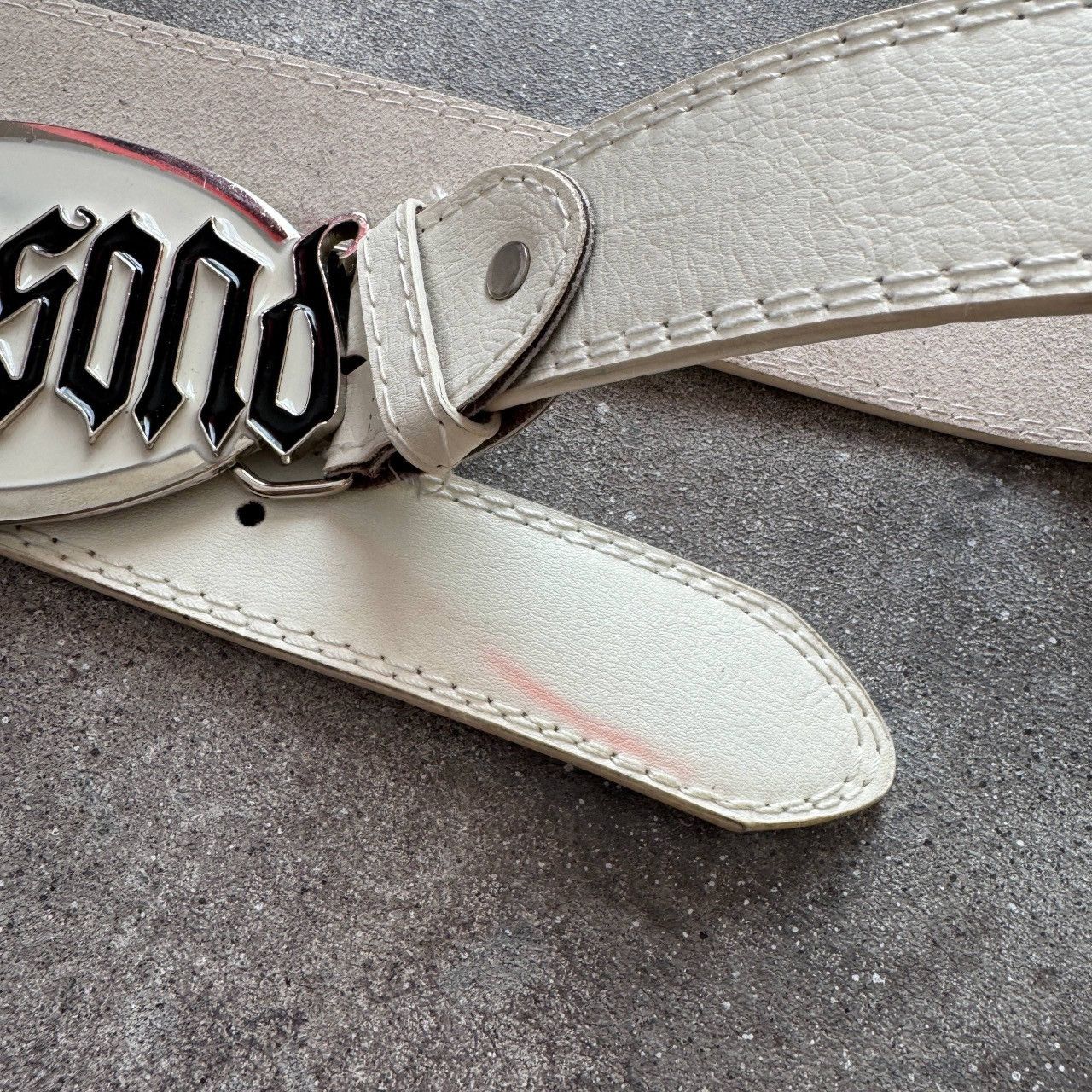 Hysteric Glamour Amazing Gothic Buckle Vintage Japanese Style Leather Belt Size ONE SIZE - 7 Thumbnail