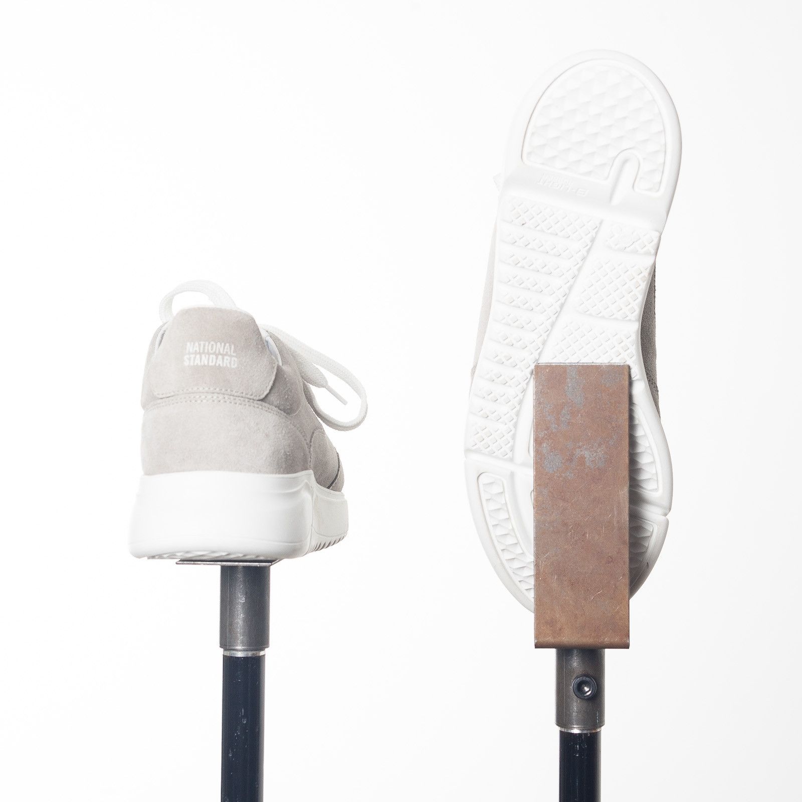 National Standard NATIONAL STANDARD Gray Suede Sneakers EU45 NWOB Size US 12 / EU 45 - 4 Thumbnail