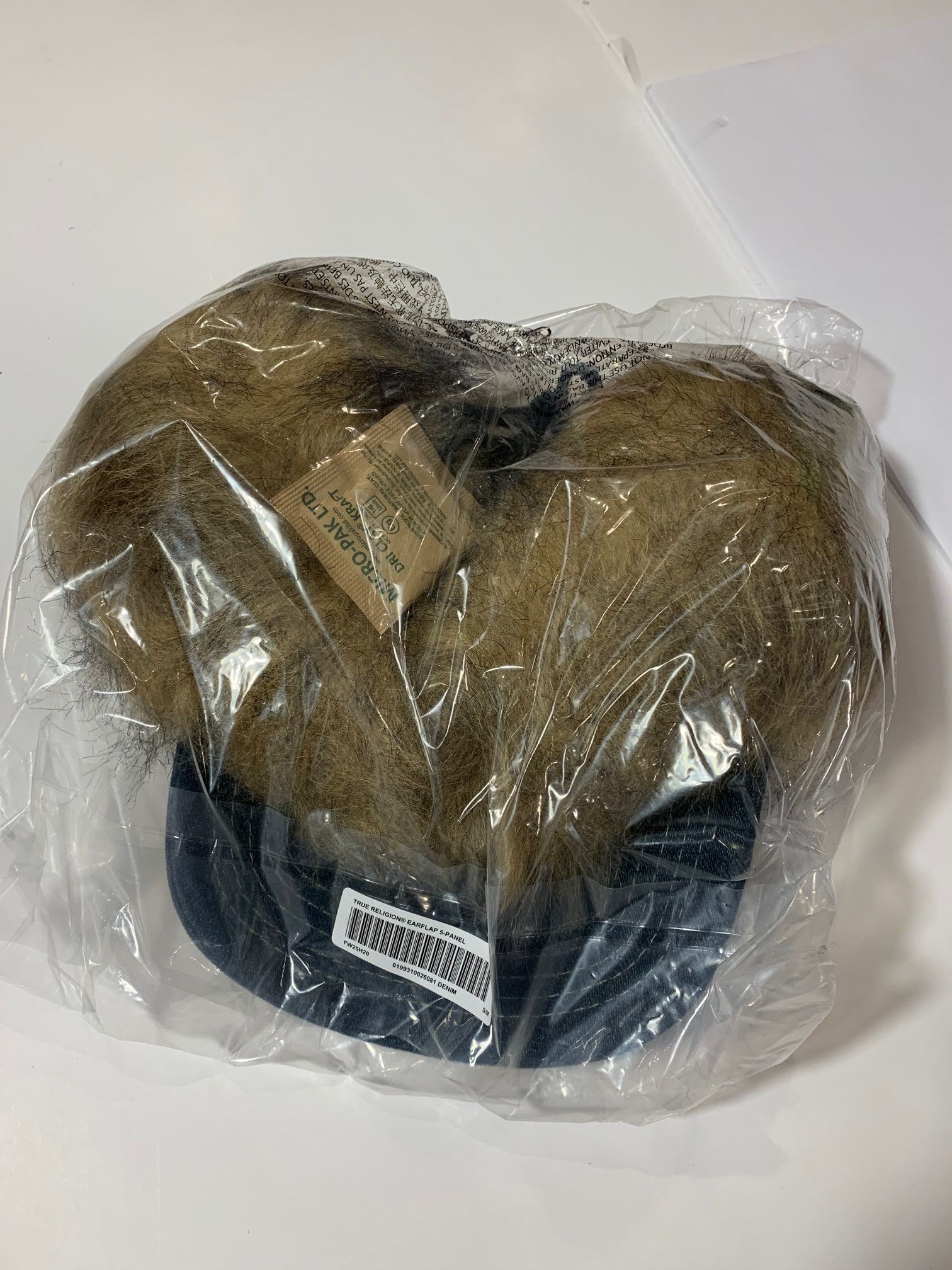Supreme × True Religion Earflap 5-Panel Denim Blue S/M Brand New SHIPS FAST Size ONE SIZE - 4 Thumbnail