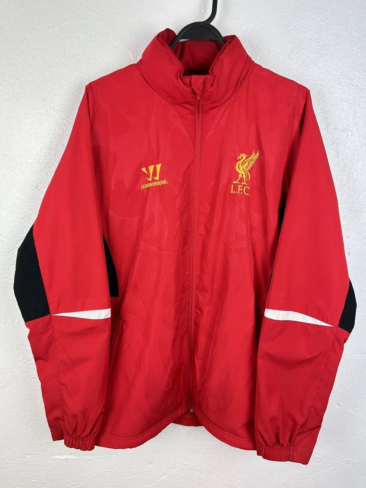 リバプールFC 12/13 warrior トレーニングウェア ハーフジップ