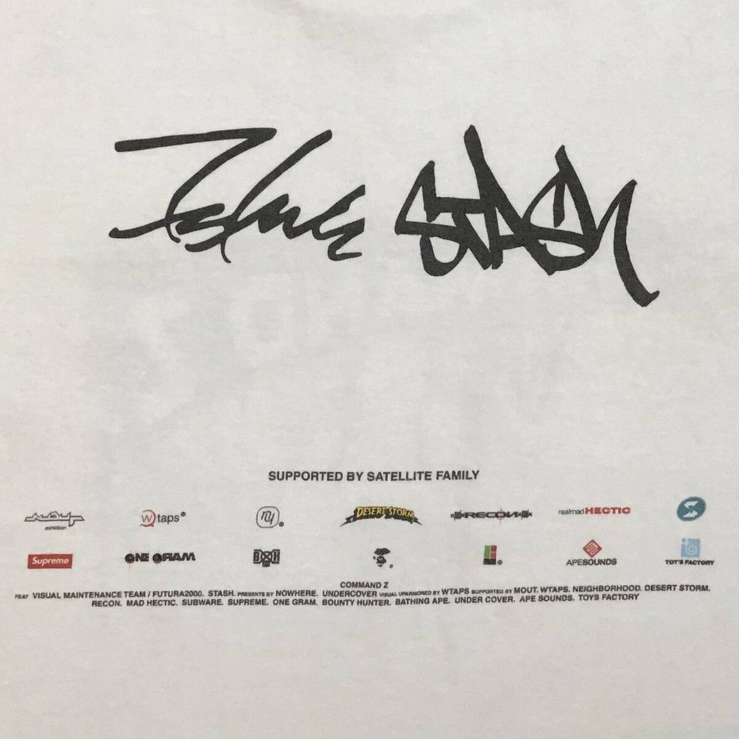 Bape × Futura × Nigo 2000 BAPE command z T-shirt a bathing ape futura stash NIGO Size US M / EU 48-50 / 2 - 4 Thumbnail