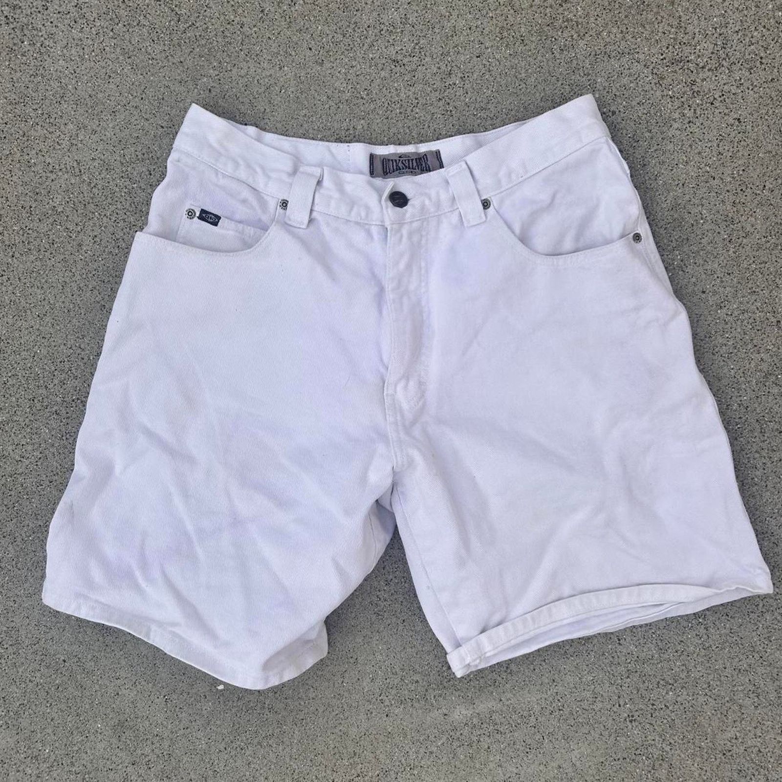 Quiksilver Vintage Surfwear 90s Quicksilver Shorts Mens 32 Inch Size 32" / US 10 / IT 46 - 1 Thumbnail