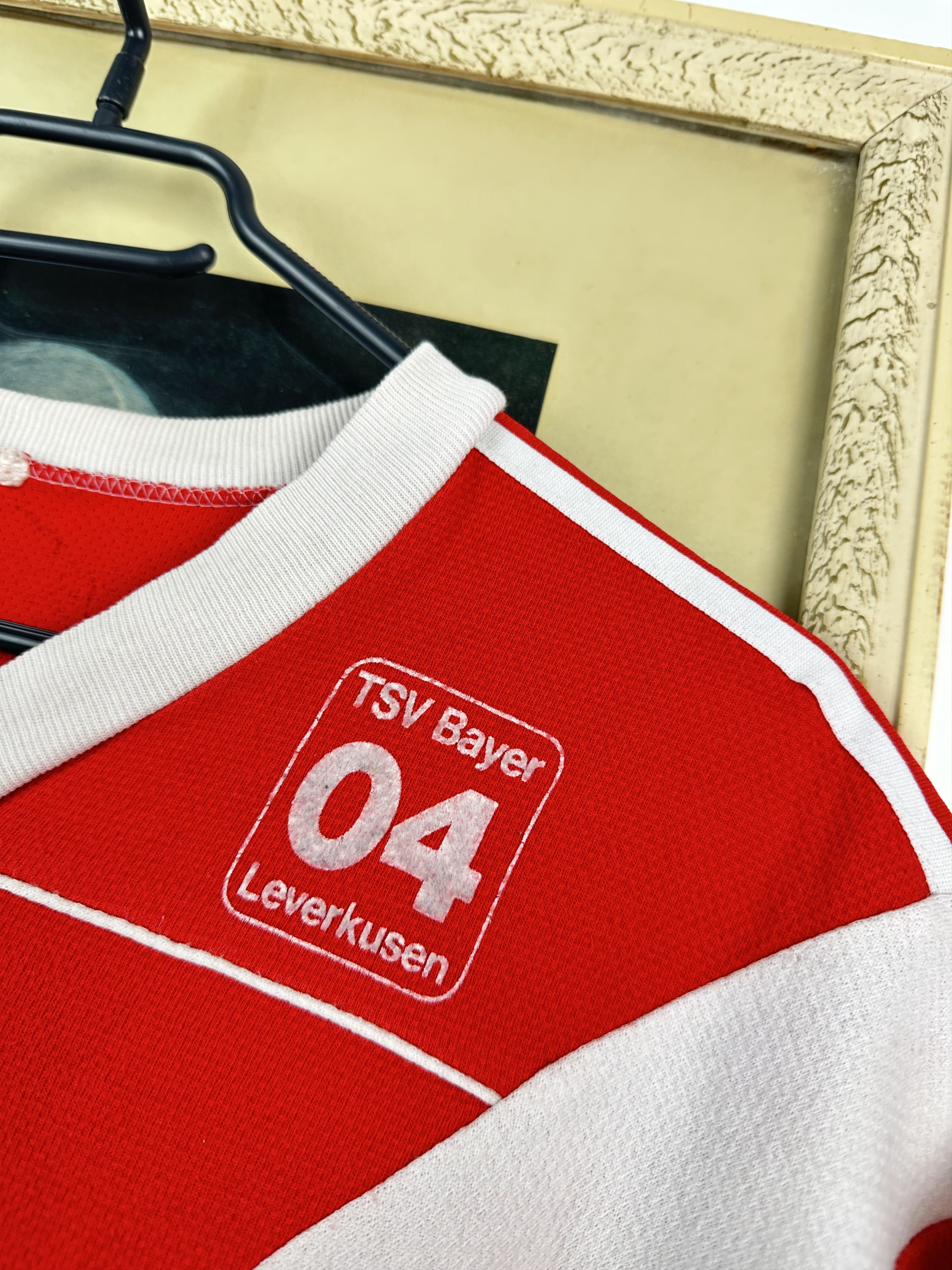 Adidas × Vintage Bayer 04 Leverkusen football shirt 1986 Adidas Jersey Rare Size US S / EU 44-46 / 1 - 4 Thumbnail