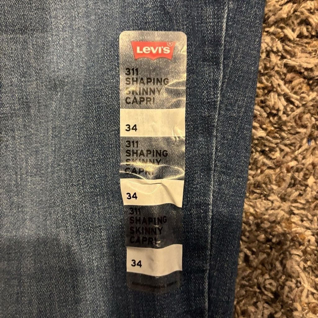 Levi's Levi's 311 Shaping Skinny Jeans Size 34" / US 12 / IT 48 - 3 Thumbnail