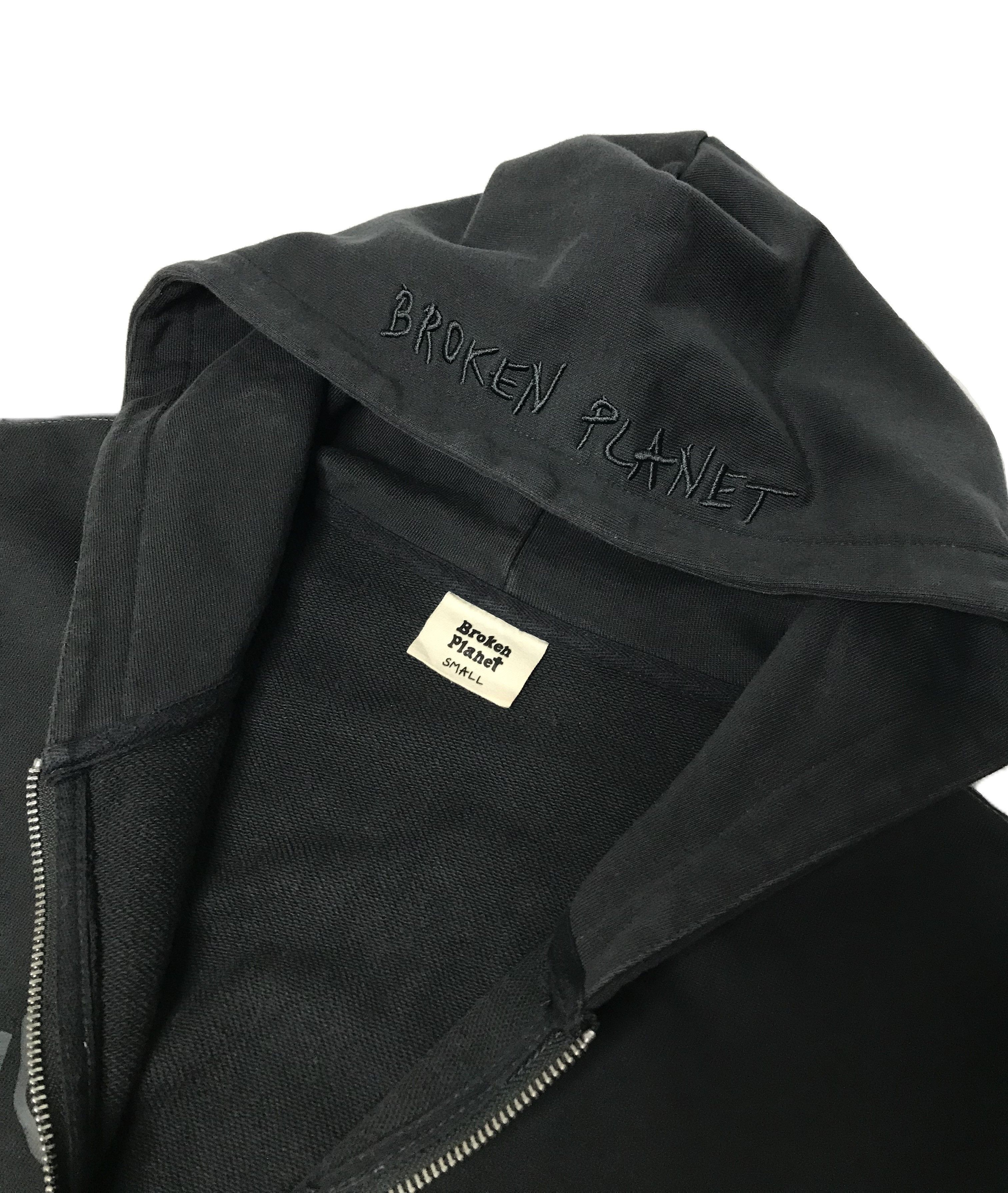 Broken Planet Broken Planet Going To Outer Space Zip Hoodie Dark Gray Size US S / EU 44-46 / 1 - 4 Thumbnail