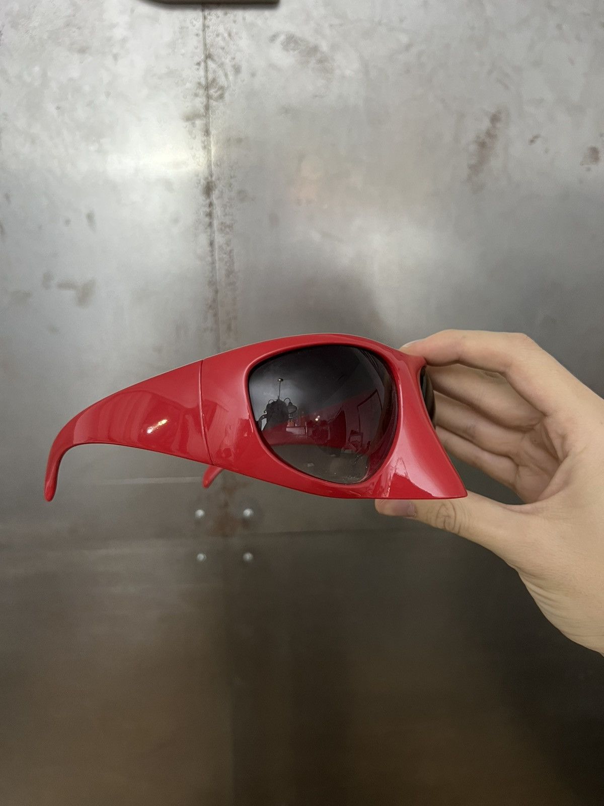 Bernhard Willhelm × Linda Farrow Bernhard Willhelm x Linda Farrow Steve Lacey Sunglasses Size ONE SIZE - 1 Thumbnail