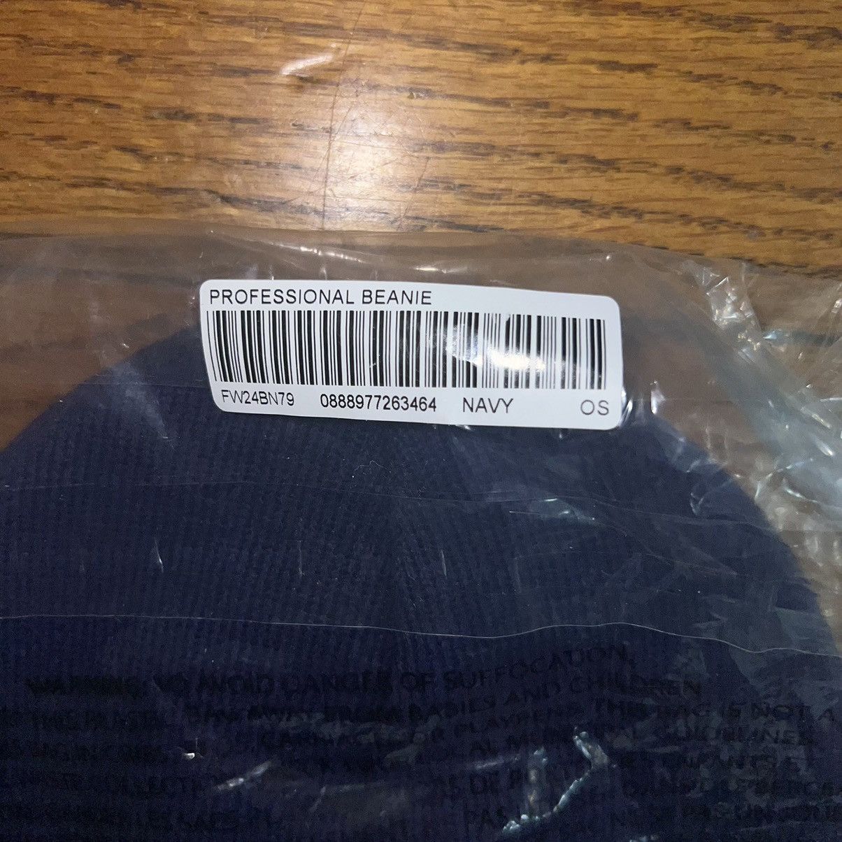Supreme Supreme Professional Beanie Navy Size: One size Size ONE SIZE - 5 Thumbnail