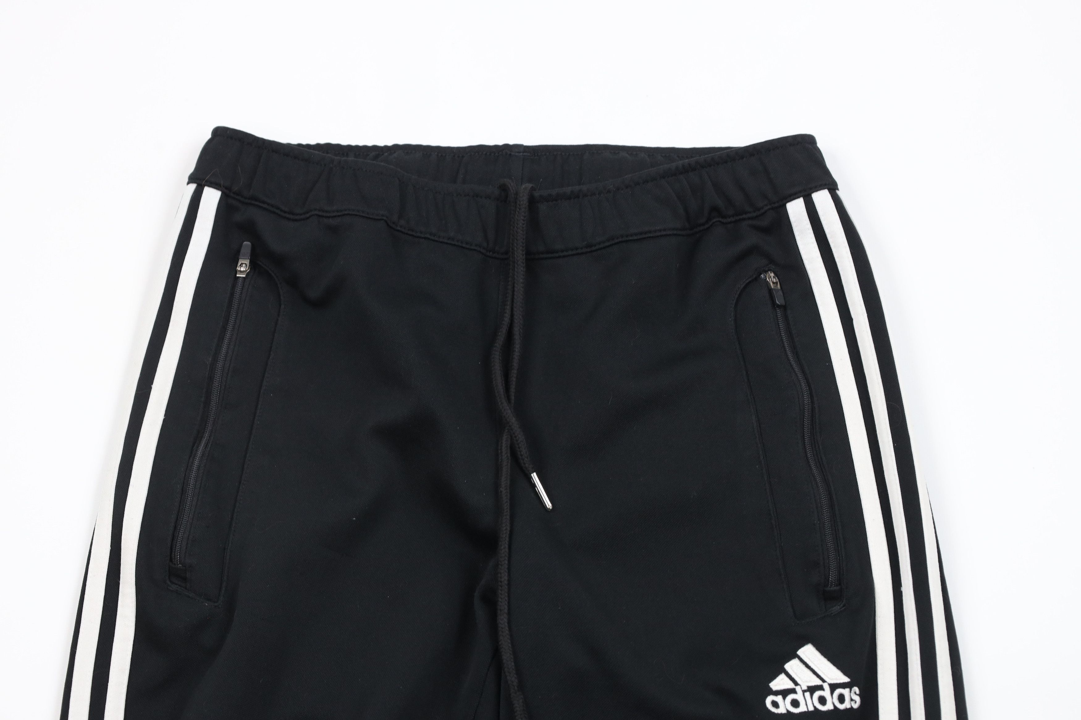 Adidas × Vintage Vintage Adidas Tapered Leg Soccer Warm Up Pants Black Size US 32 / EU 48 - 2 Thumbnail