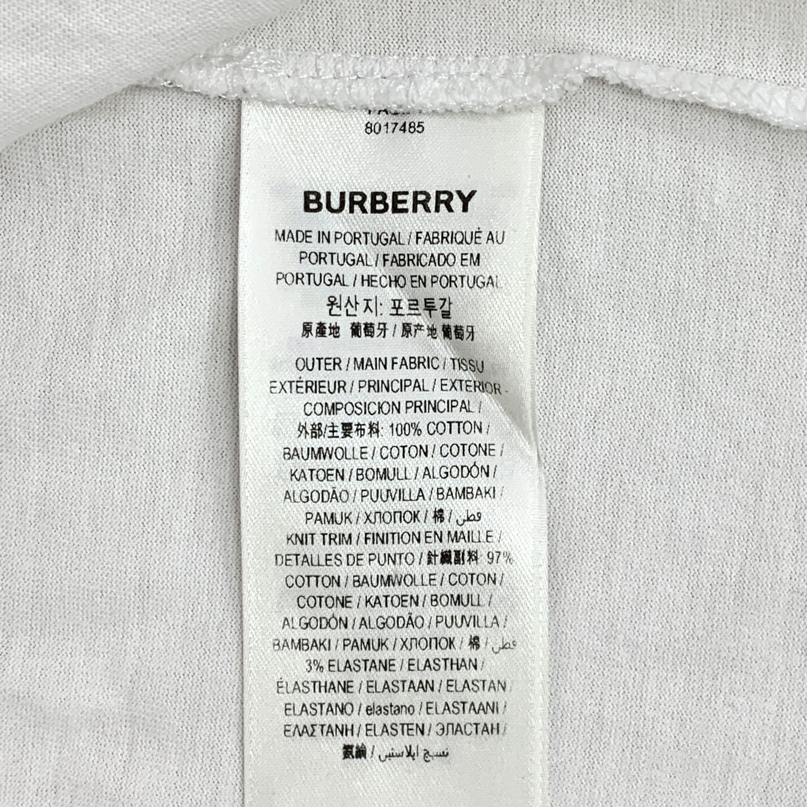 Burberry Burberry TB Logo T-Shirt White (S) Size US S / EU 44-46 / 1 - 6 Thumbnail