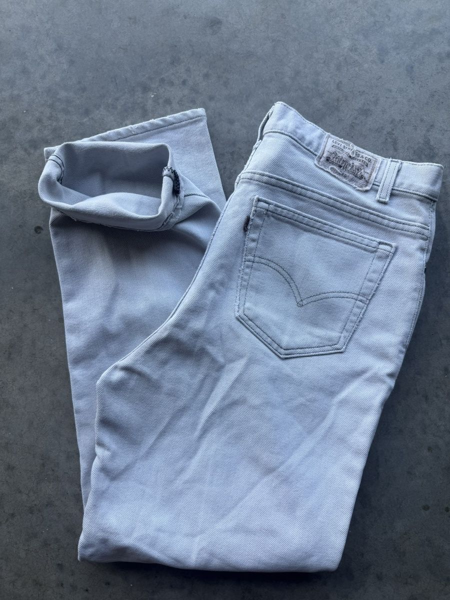 Levi's Vintage Levi’s 540 Grey Distressed Jeans Ripped Size US 35 - 5 Thumbnail