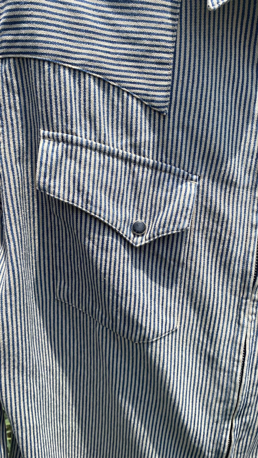 Japanese Brand Dog House Hickory Stripe Shirt Size US L / EU 52-54 / 3 - 4 Thumbnail