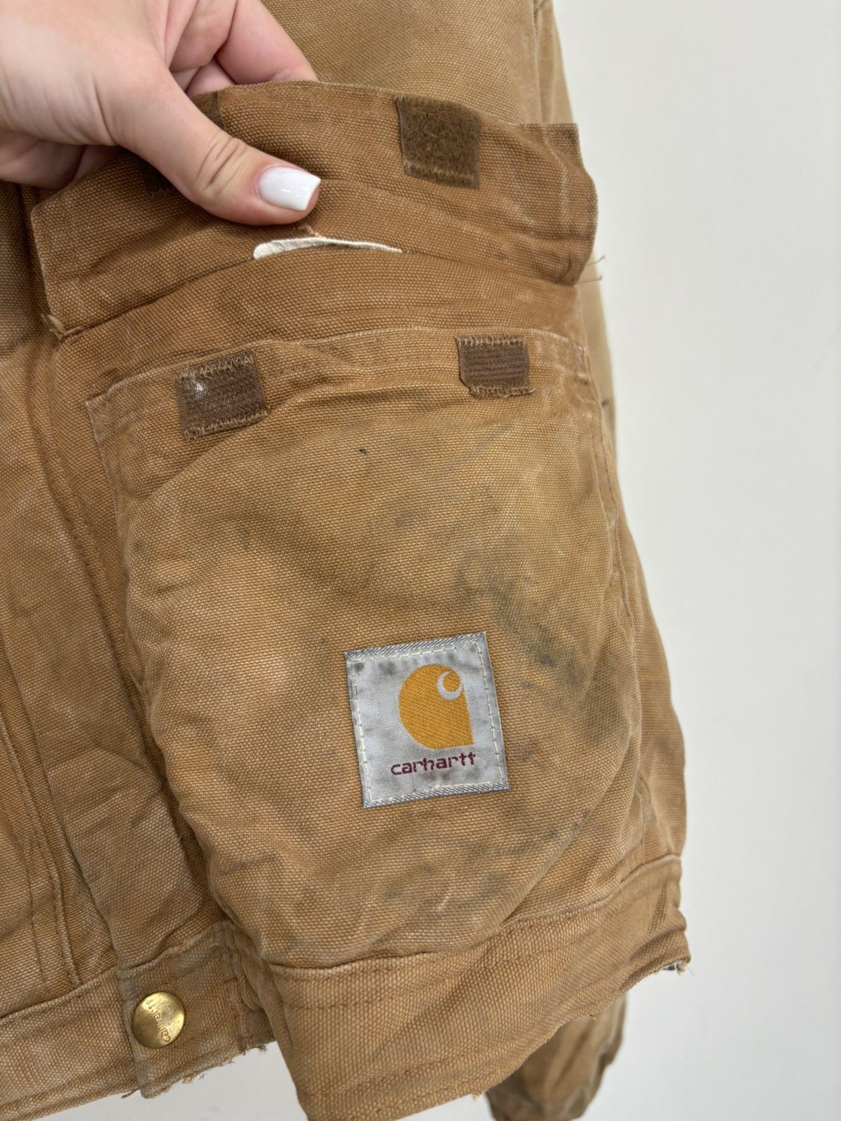 Carhartt Vintage Carhartt Made In Usa Y2K Hype Boxy Cropped Jacket Size US M / EU 48-50 / 2 - 8 Thumbnail