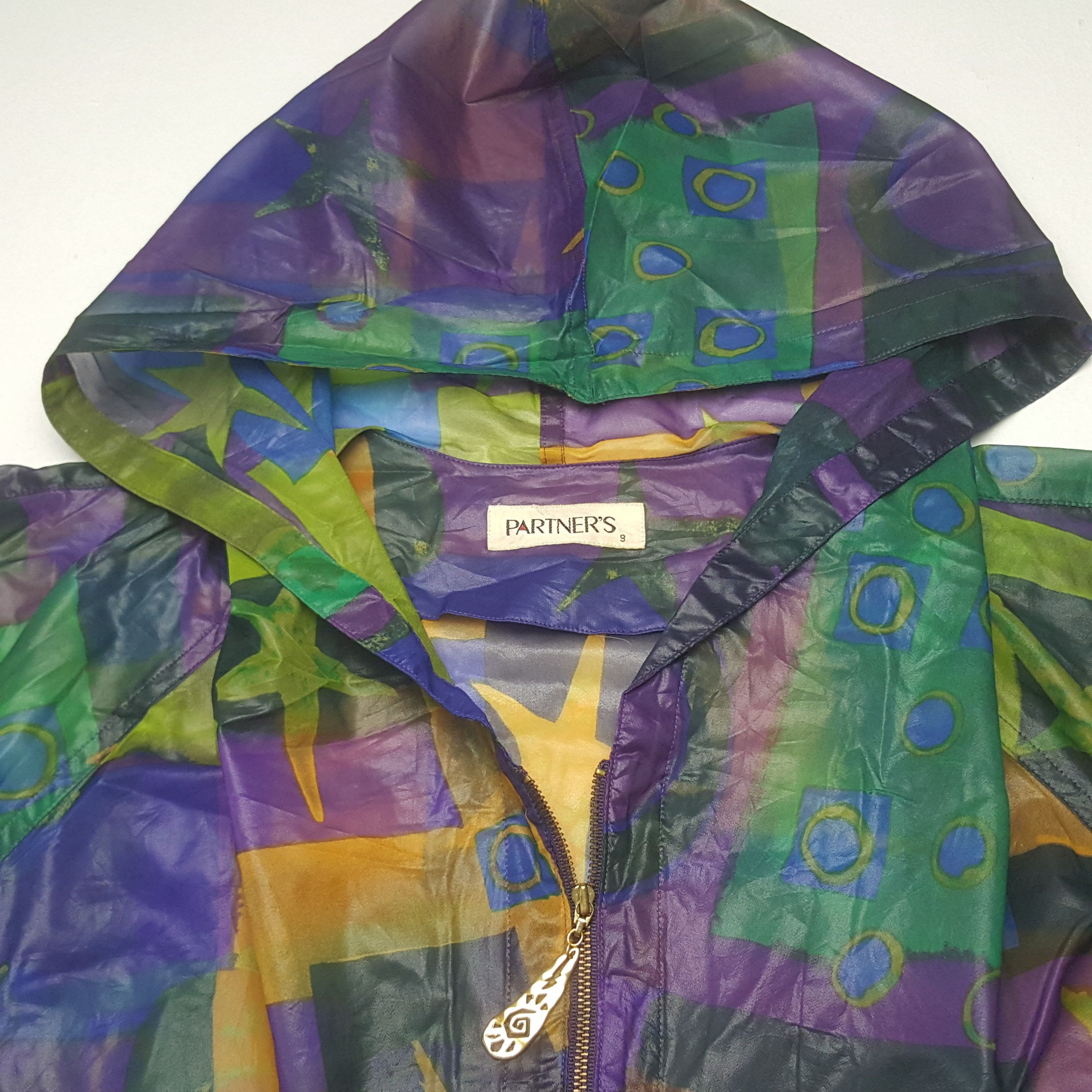 Japanese Brand Vintage Partner's Hippie Style Windbreaker Jacket C311N14 Size US L / EU 52-54 / 3 - 4 Thumbnail