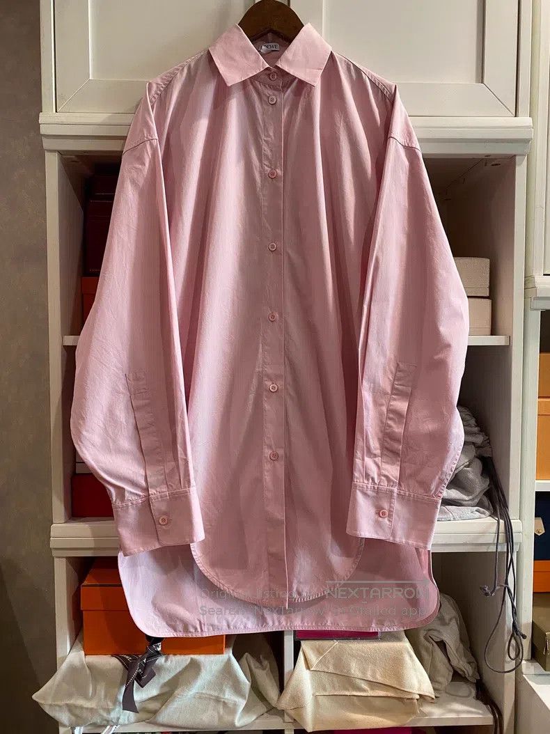 Loewe Loewe Shirt, New Style, Relaxed Fit, Curved Hem Size XXS / US 00 / IT 34 - 1 Thumbnail
