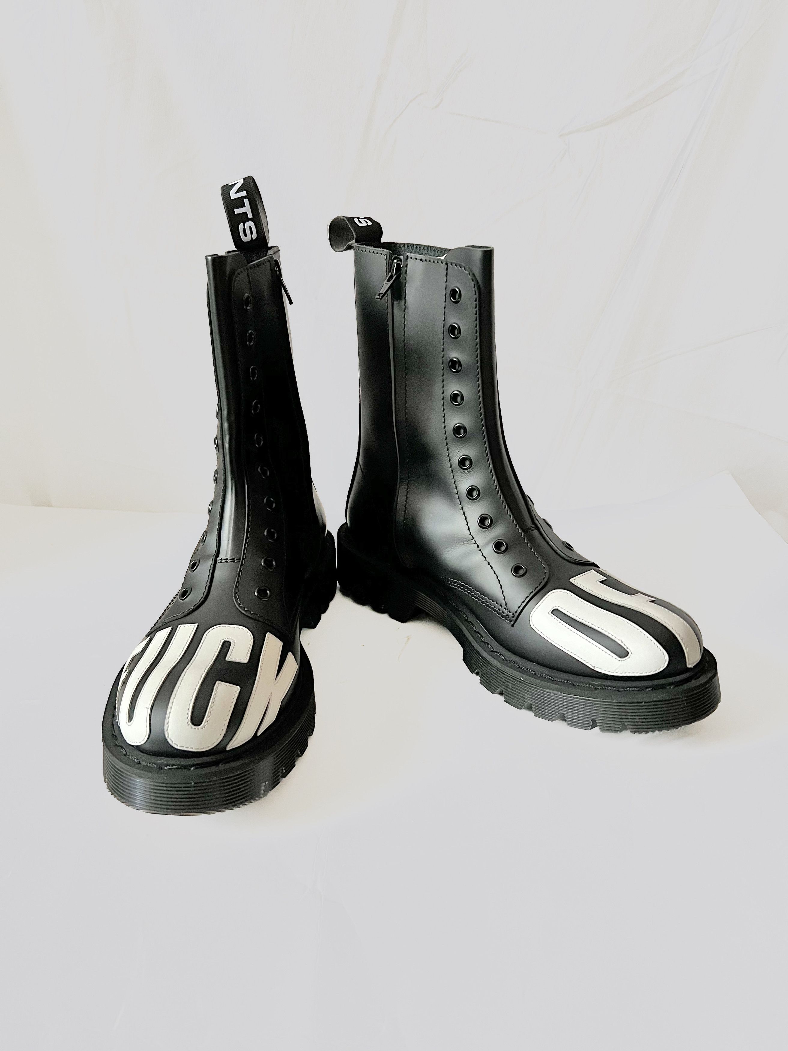 Vetements VTMNTS "Fuck Off" Ankle Boot Size US 9 / EU 42 - 3 Thumbnail