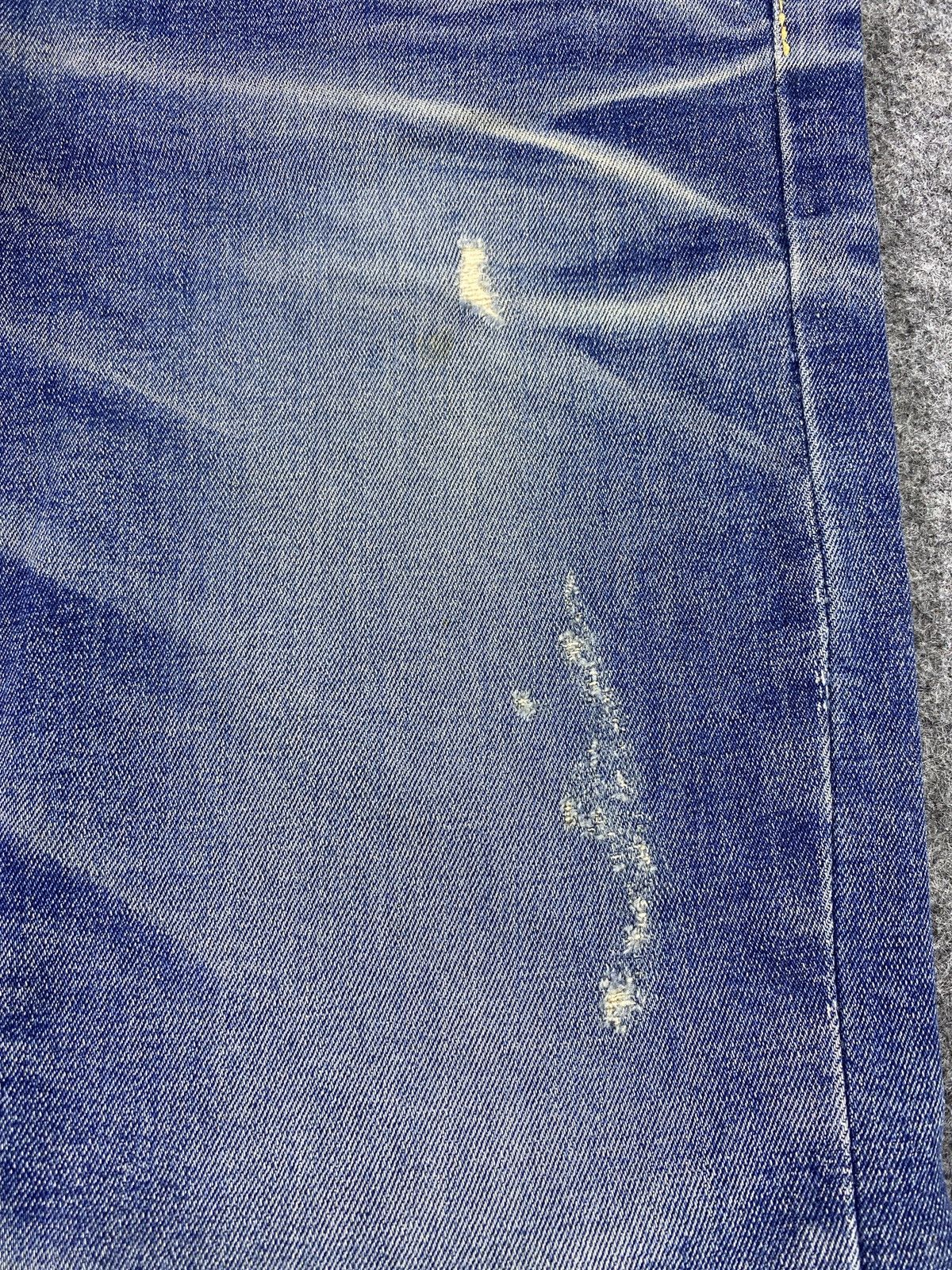 Japanese Brand Japanese Brand DPSR Distressed Blue Wash Denim - J1080 Size US 32 / EU 48 - 5 Thumbnail