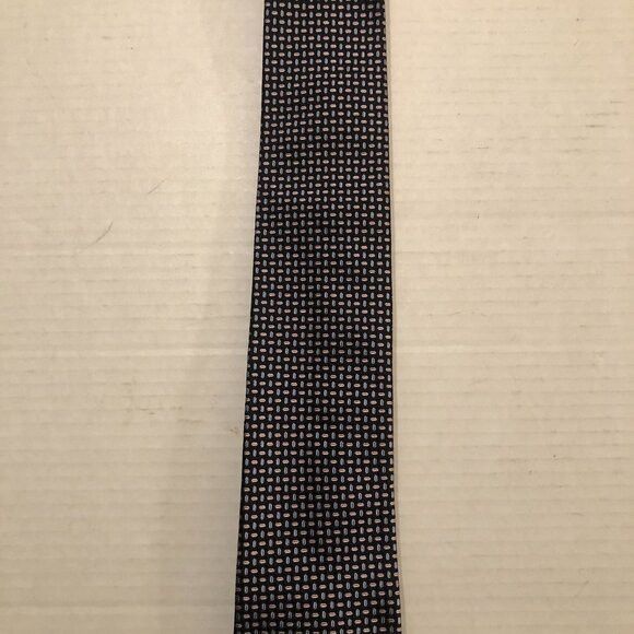 Hugo Boss Hugo boss men's new black 100%silk tie 3" X 60" Size ONE SIZE - 2 Thumbnail