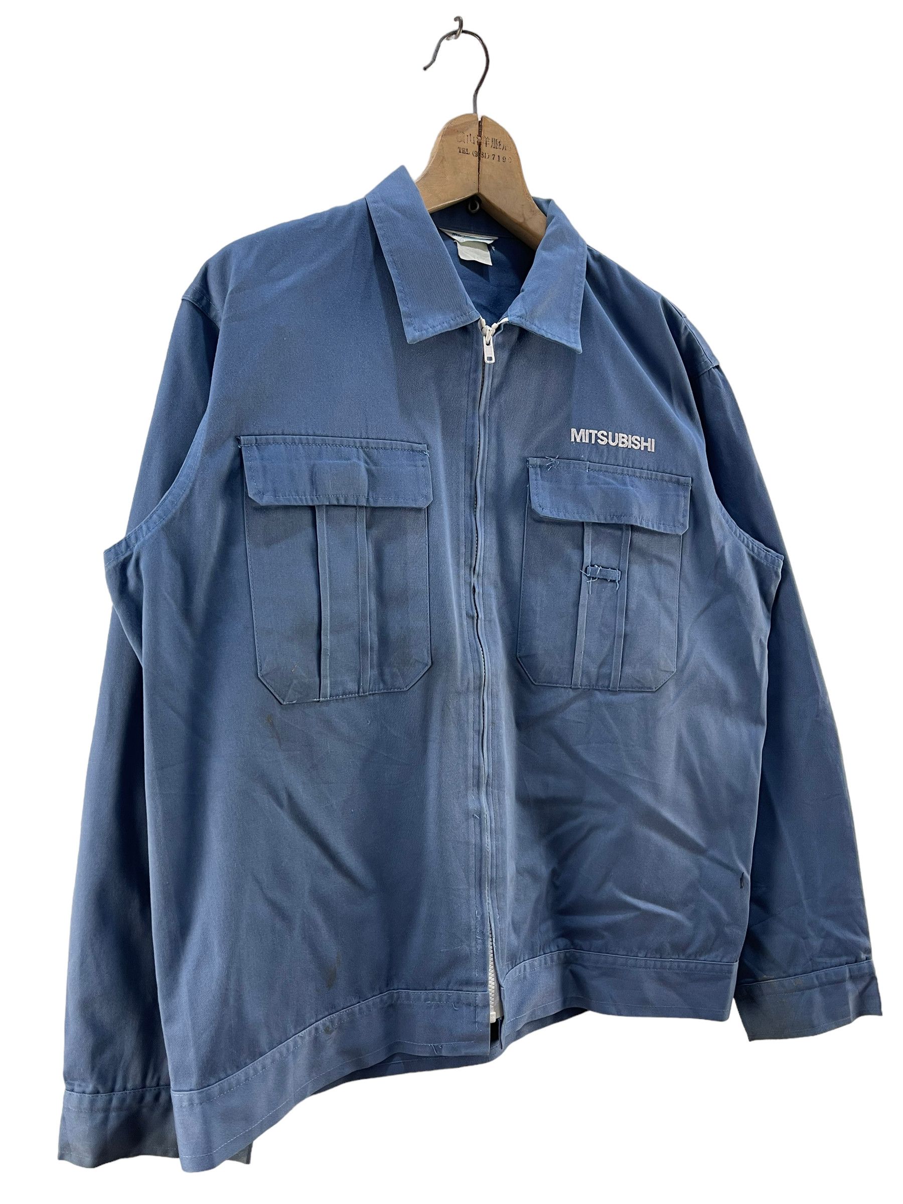 Japanese Brand Vintage Mitsubishi Uniform Worker Jacket Size US M / EU 48-50 / 2 - 3 Thumbnail
