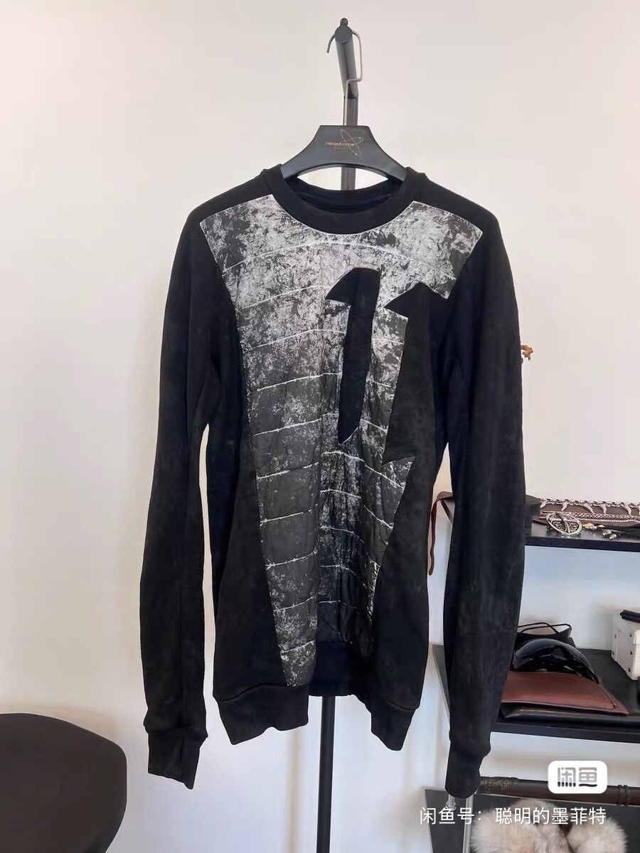 11 By Boris Bidjan Saberi Boris Bidjan Saberi 11by BBS Patchwork Ink-Dye Sweatshirt Size US L / EU 52-54 / 3 - 1 Thumbnail