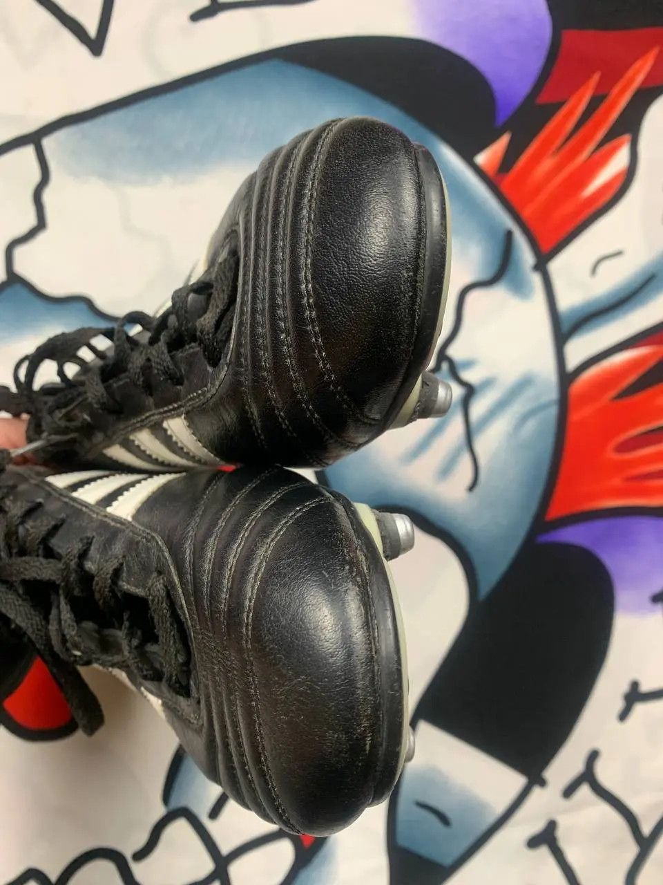 Adidas Adidas World Cup 2002 SG Leather soccer boots Size 11.5US Size US 11.5 / EU 44-45 - 6 Thumbnail