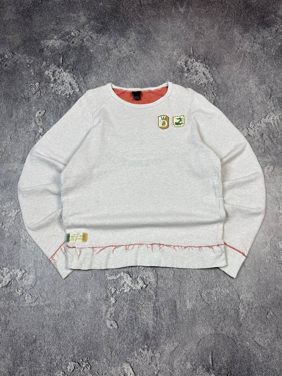 Diesel Y2K Diesel 2000s Designer Sweatshirt Vintage Size US L / EU 52-54 / 3 - 1 Thumbnail