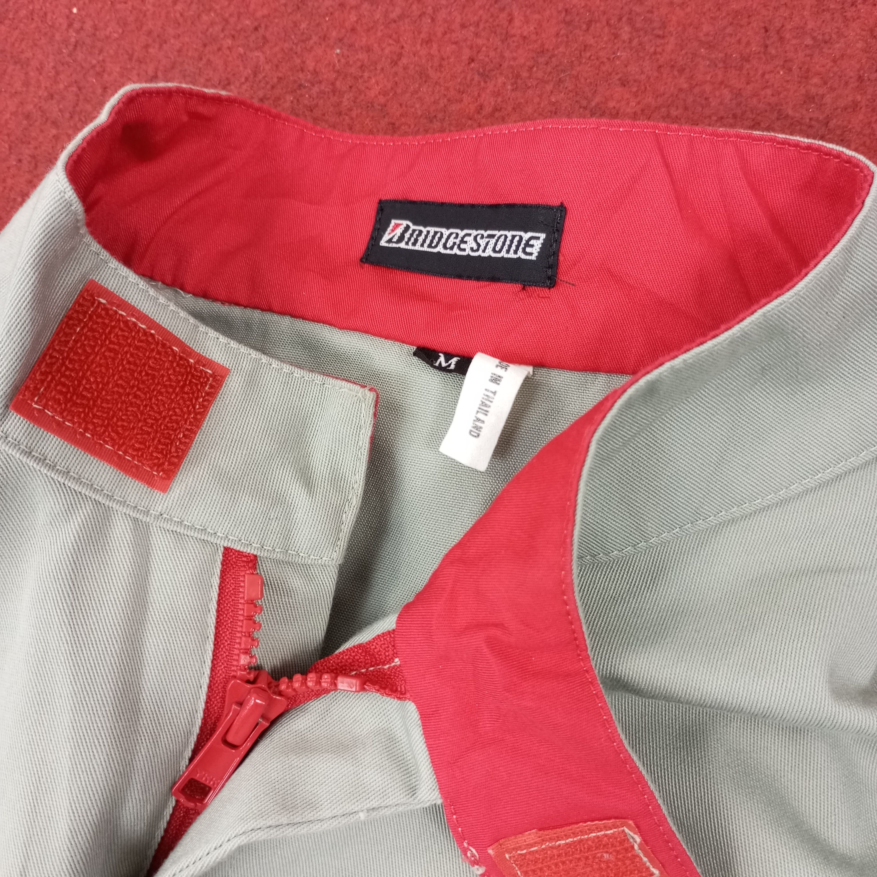 Japanese Brand × Vintage Bridgestone X TRD Toyota Custom Coverall Jacket c231n13 Size US S / EU 44-46 / 1 - 9 Thumbnail