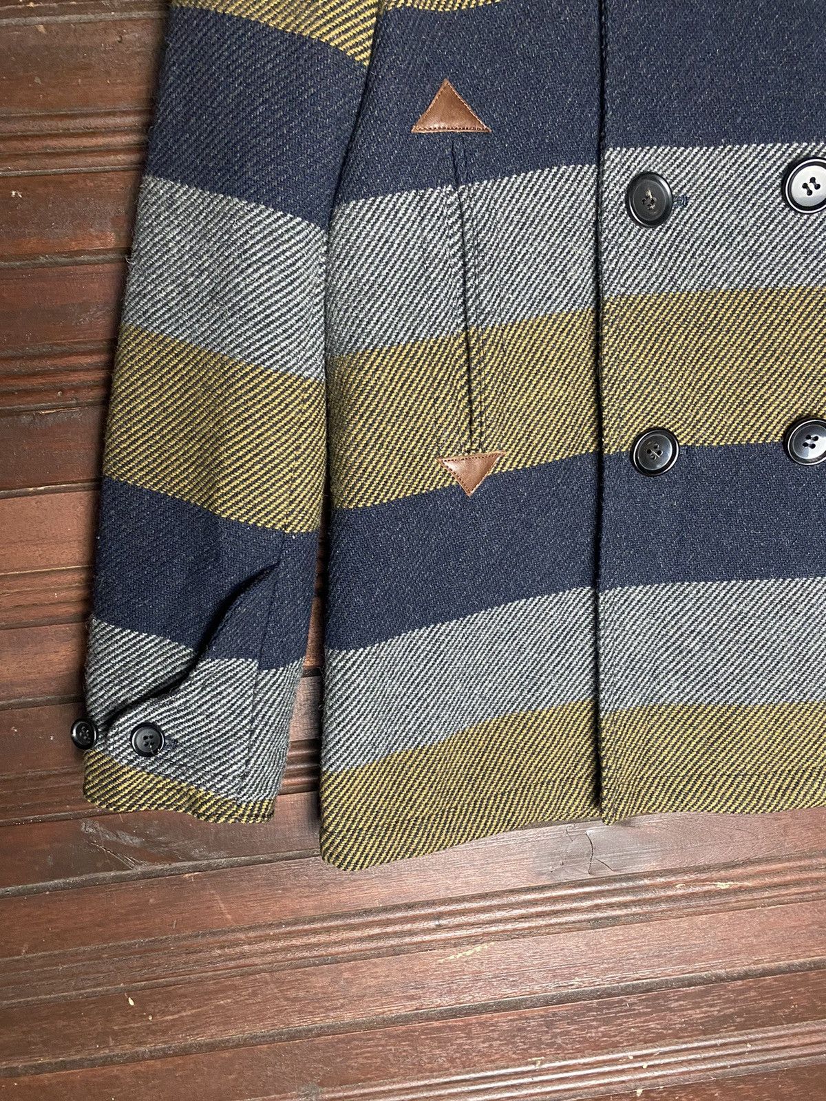 Japanese Brand Inpatchthys kerri Stripe Like Kapital Jacket Size US M / EU 48-50 / 2 - 5 Thumbnail