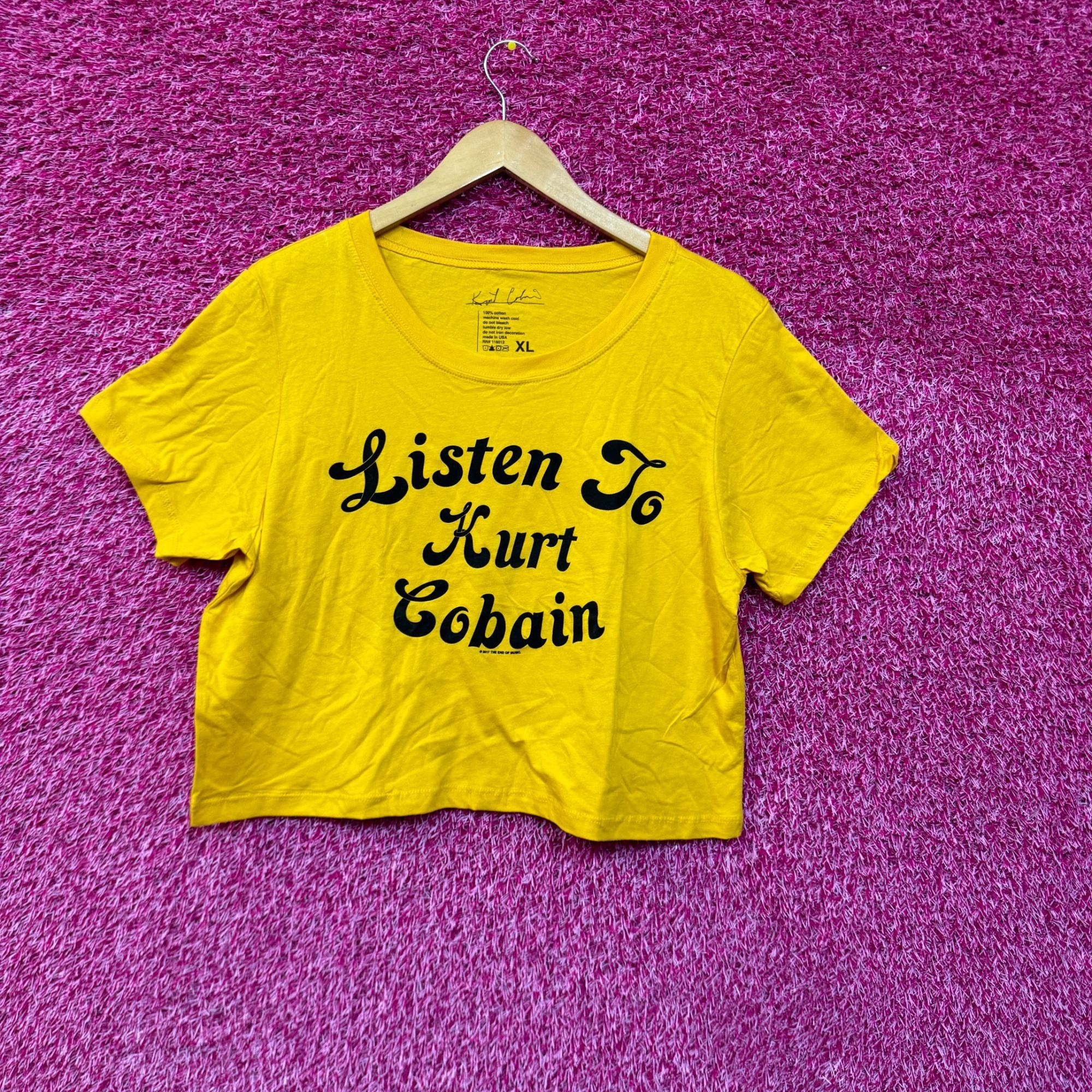 Nirvana Kurt Cobain Nirvana crop top size XL Size XL / US 12-14 / IT 48-50 - 1 Thumbnail