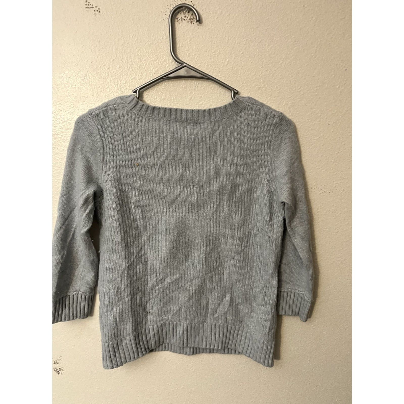 Club Monaco Club Monaco Wool Blend Sweater Womens XS Blue Crewneck Pullover Size XS / US 0-2 / IT 36-38 - 3 Thumbnail