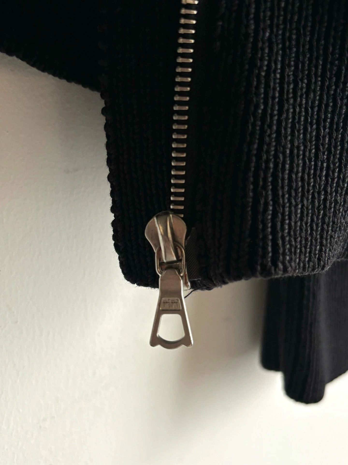 Dries Van Noten Dries Van Noten Slant Zipper Knit Jacket M Size M / US 6-8 / IT 42-44 - 5 Thumbnail