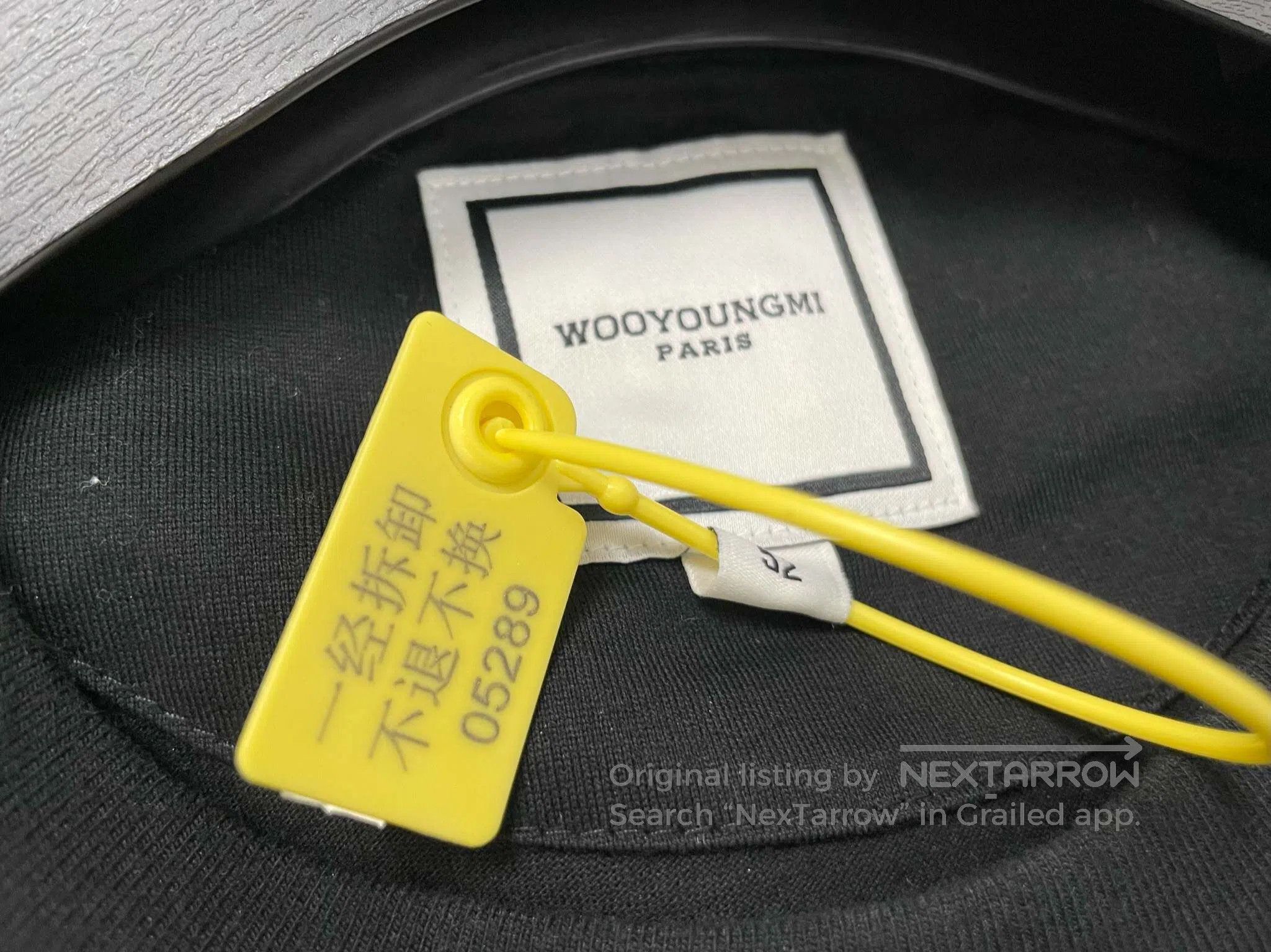 Wooyoungmi Wooyoungmi Back Logo Silhouette Short Sleeve T-Shirt Size US L / EU 52-54 / 3 - 6 Thumbnail