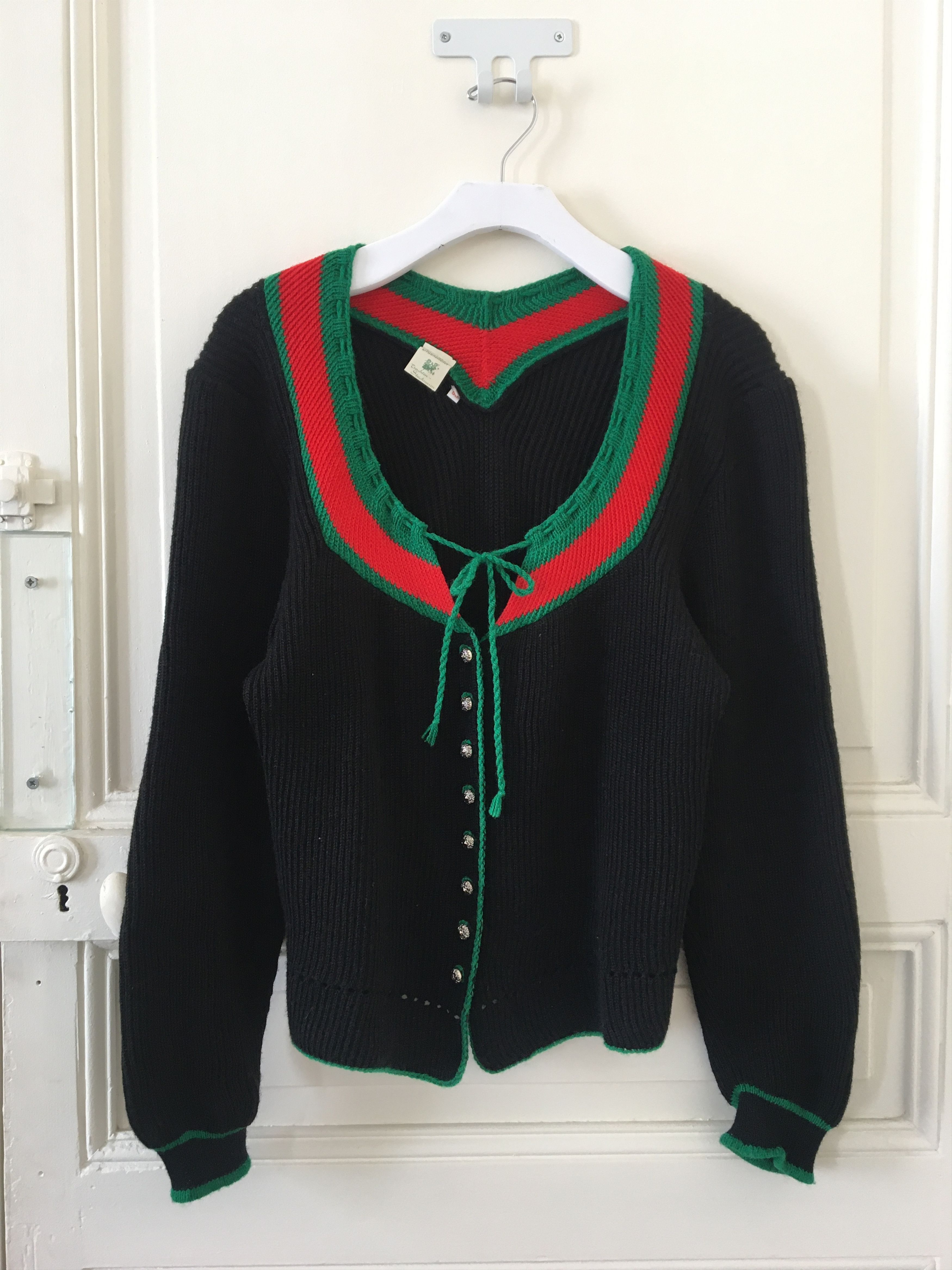 Vintage Dirndl Cardigan Size M / US 6-8 / IT 42-44 - 1 Thumbnail
