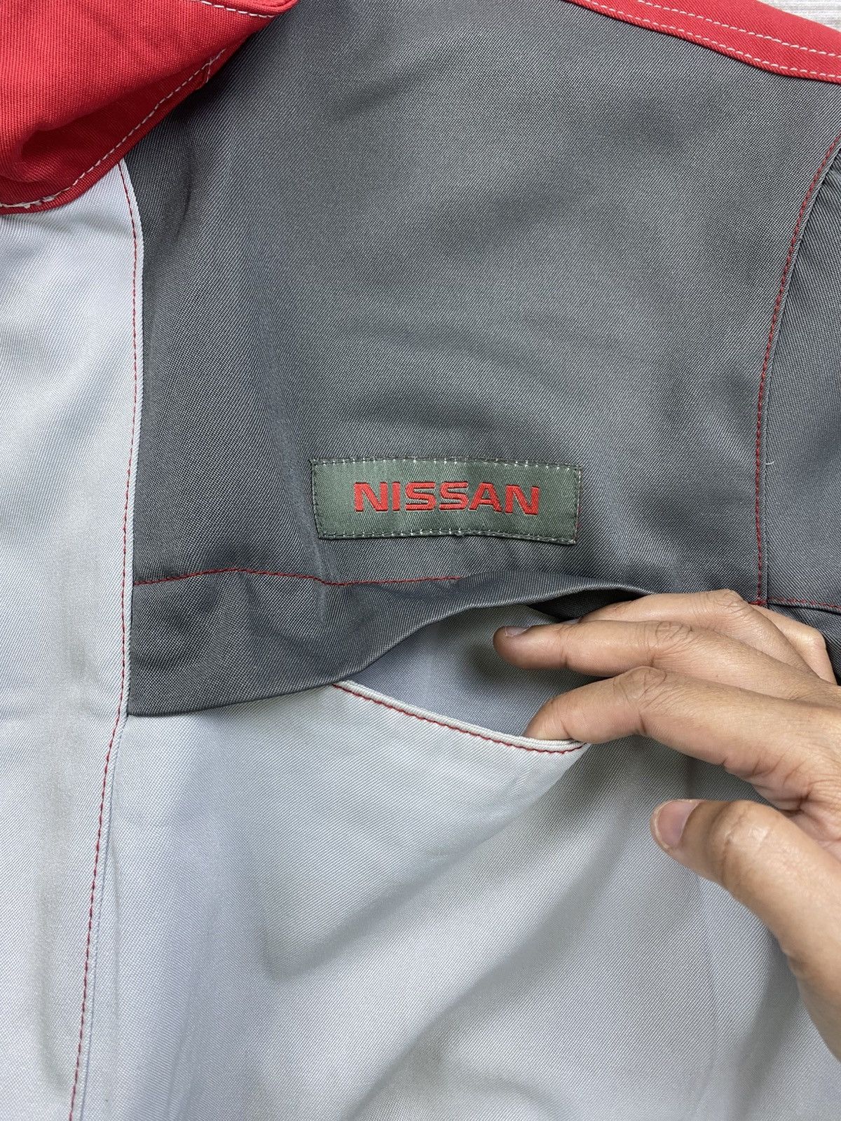 Designer × Japanese Brand × Vintage Vintage Nissan Genuine Retro Colour JDM Workwear Jacket Size US M / EU 48-50 / 2 - 4 Thumbnail