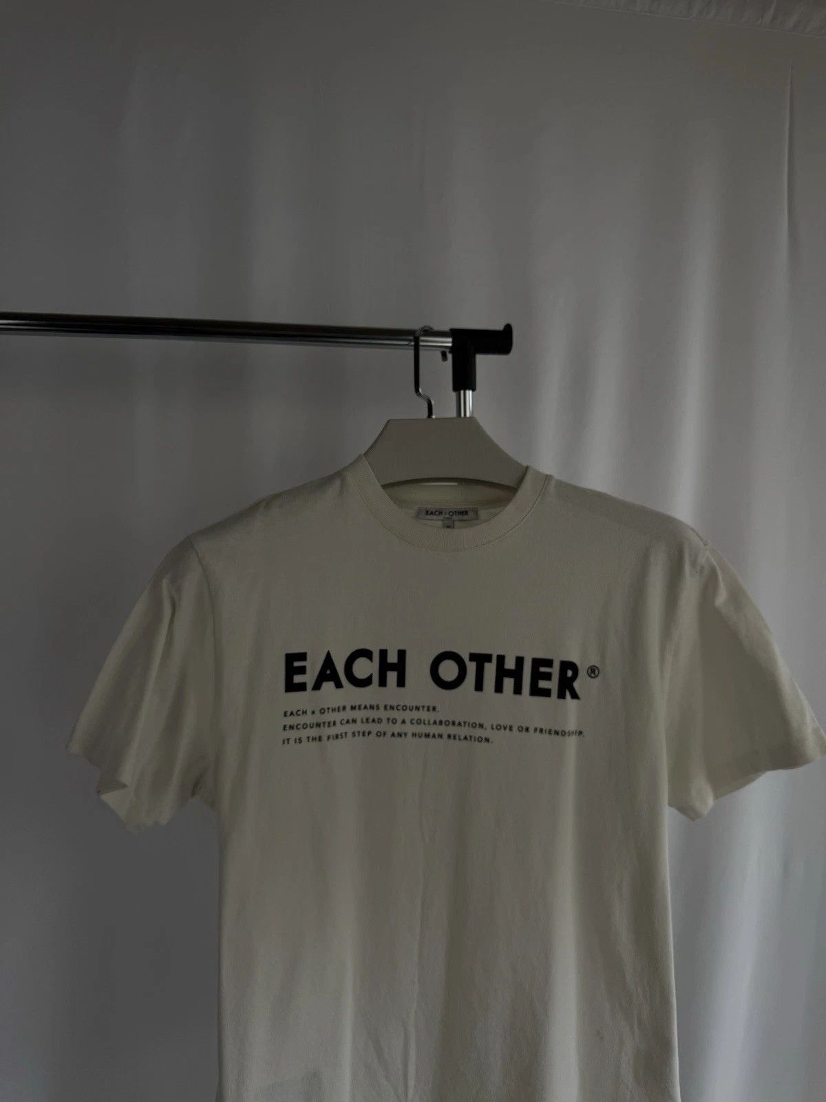 EACH x OTHER Authentic Each X Other Paris Designer t-shirt men's size:M Size M / US 6-8 / IT 42-44 - 2 Thumbnail