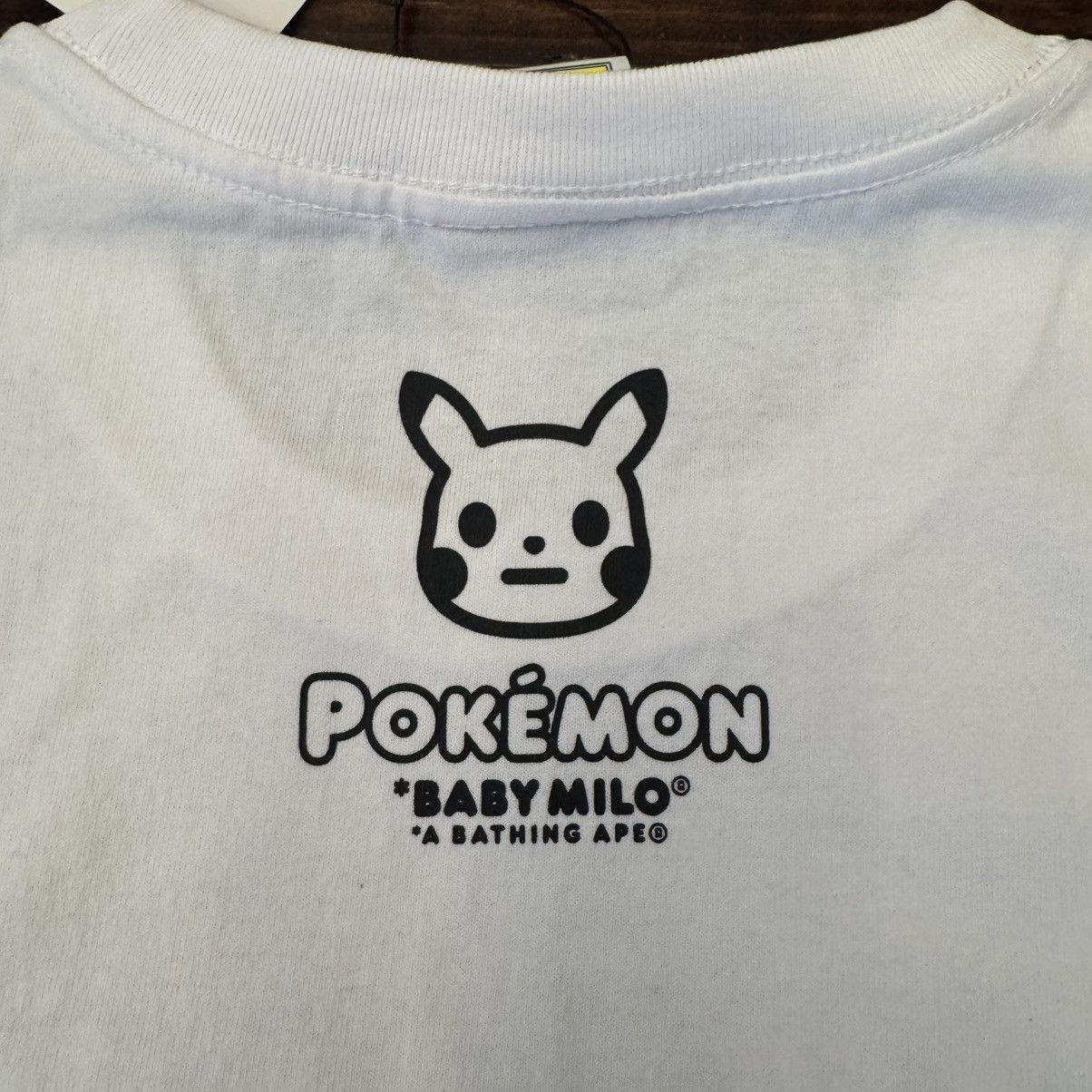 Bape × Pokemon BAPE Baby Milo x Pokemon Monotone Starters Tee #3 Size US L / EU 52-54 / 3 - 4 Thumbnail