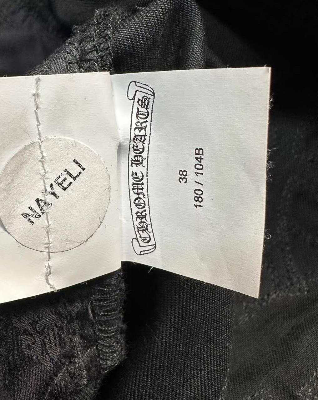 Chrome Hearts black camouflage chinos with a crisscross pattern Size US 38 / EU 54 - 2 Thumbnail