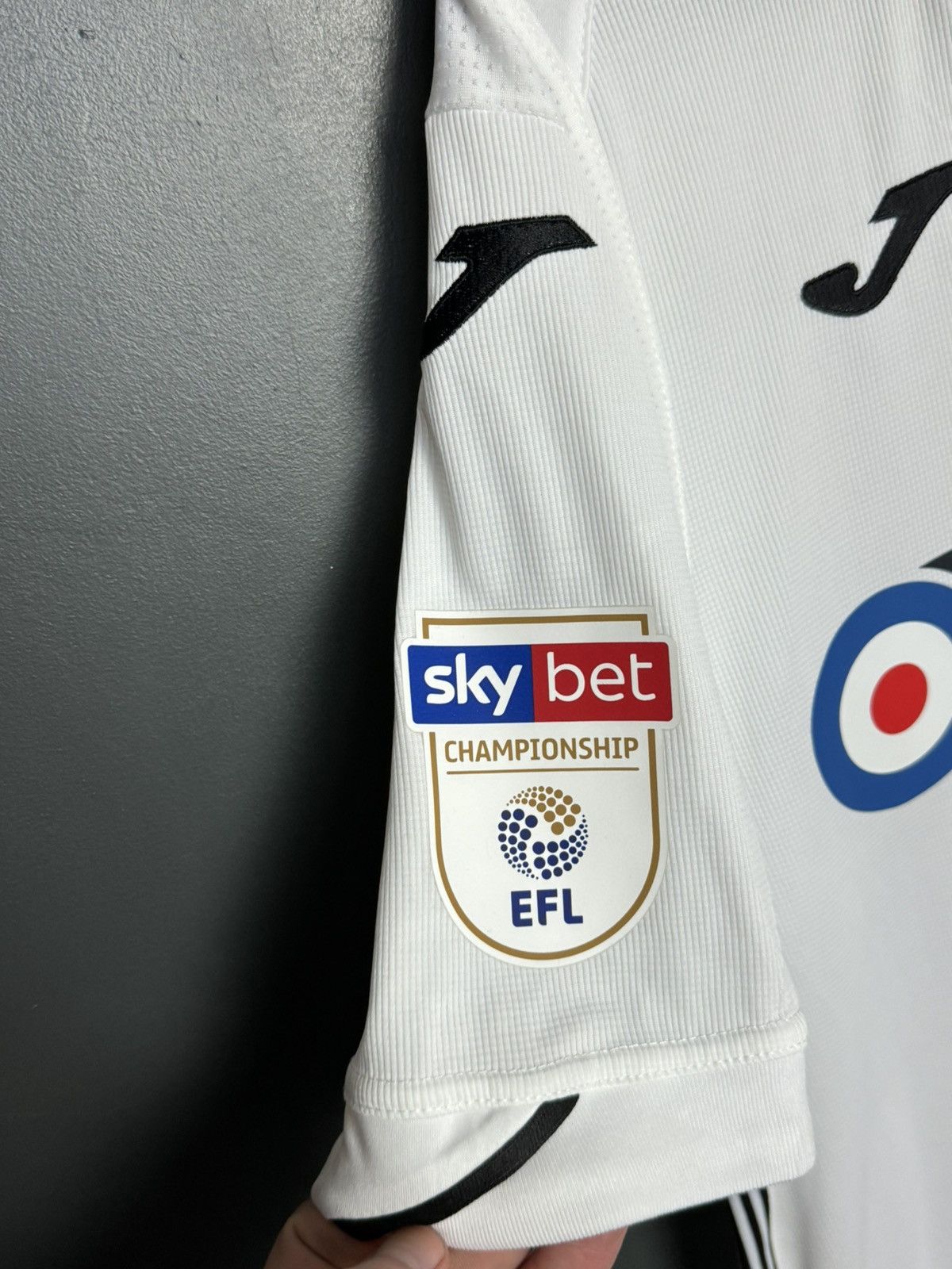 Joma Swansea City 18/19 Home Carter-Vickers Football Jersey Size US L / EU 52-54 / 3 - 5 Thumbnail