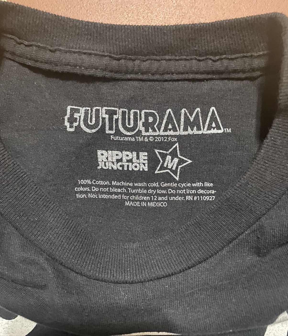 Vintage Vintage Futurama 2012 T-Shirt sound cartoon Size US M / EU 48-50 / 2 - 3 Thumbnail