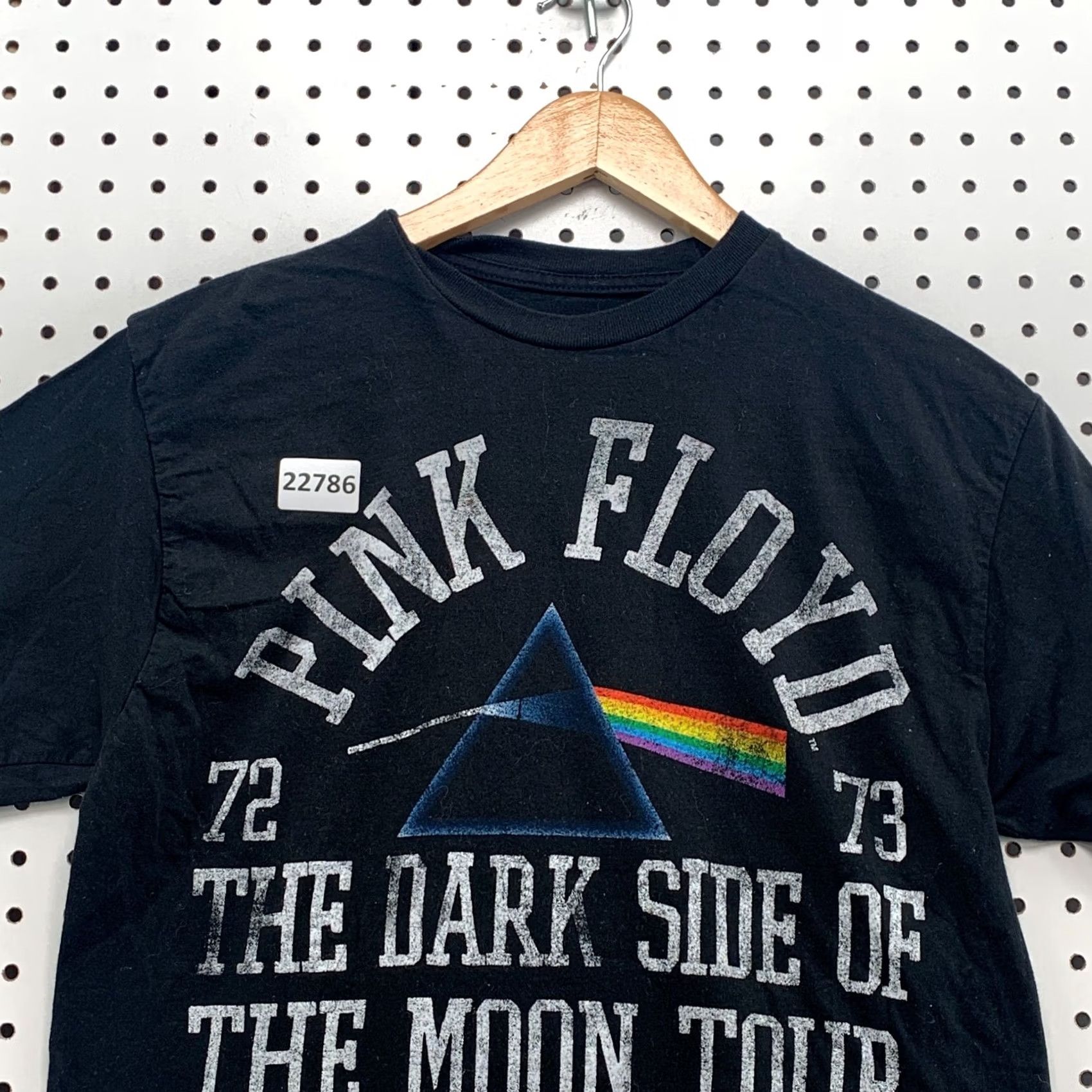 Vintage Pink Floyd Shirt Black The Dark Side Of The Moon Band TEE Adult Medium Mens Size US M / EU 48-50 / 2 - 2 Thumbnail