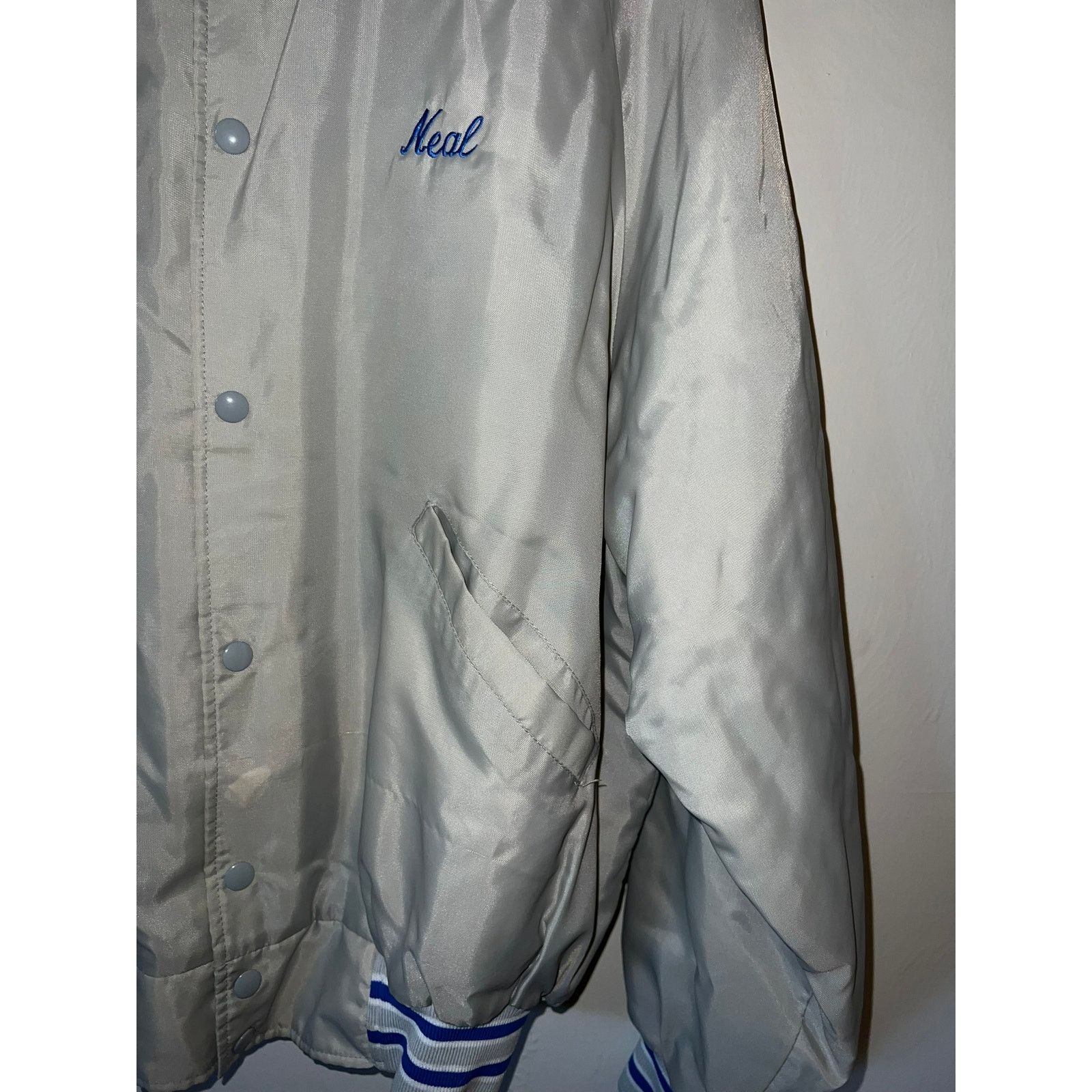 Vintage Vintage Air Force Bomber Jacket Falcon Quarterback AFA 80s L Size US L / EU 52-54 / 3 - 7 Thumbnail