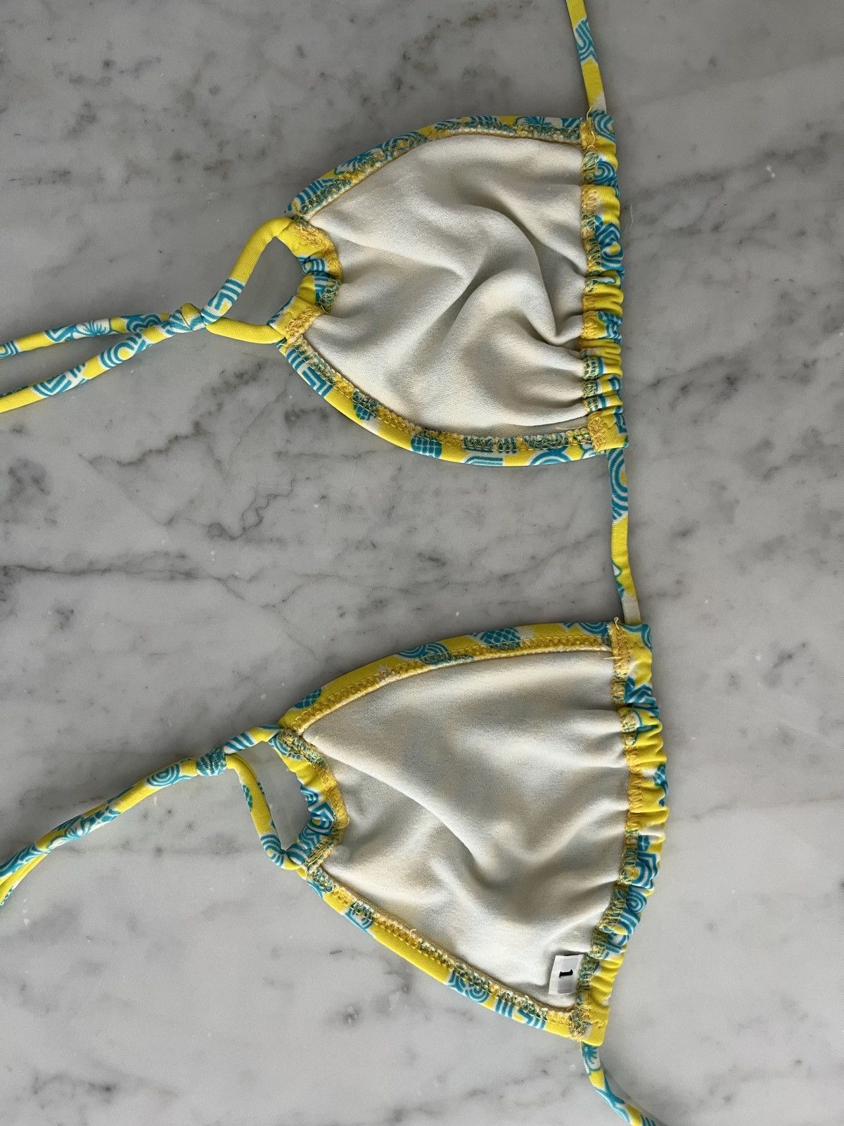 Dolce & Gabbana DOLCE & GABBANA BEACHWEAR BIKINI Y2K BATHING SUIT SET Size ONE SIZE - 3 Thumbnail