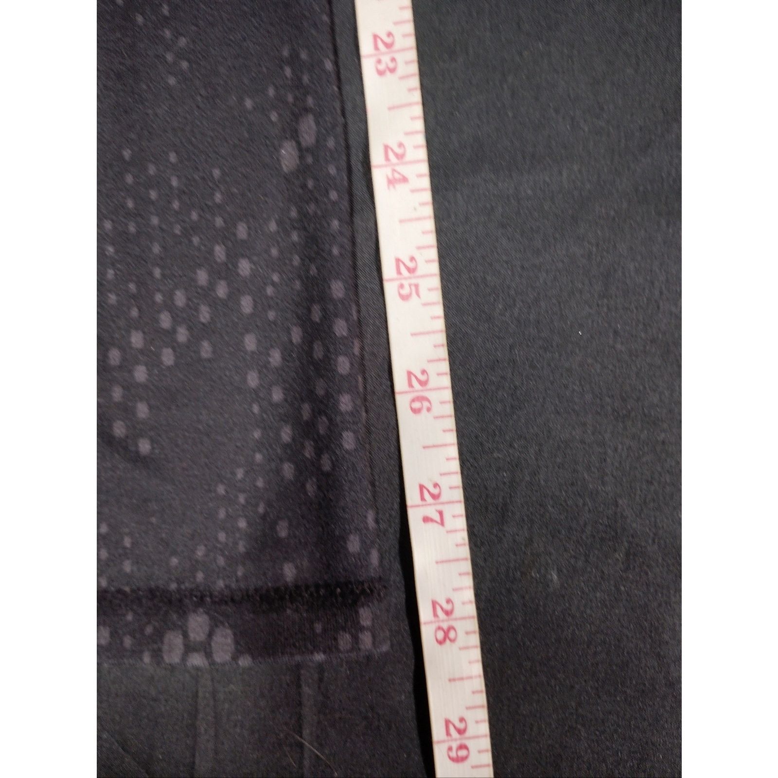Champion Champion Duo Dry Gray Hex Dot Cropped Leggings Size 26" / US 2 / IT 38 - 4 Thumbnail