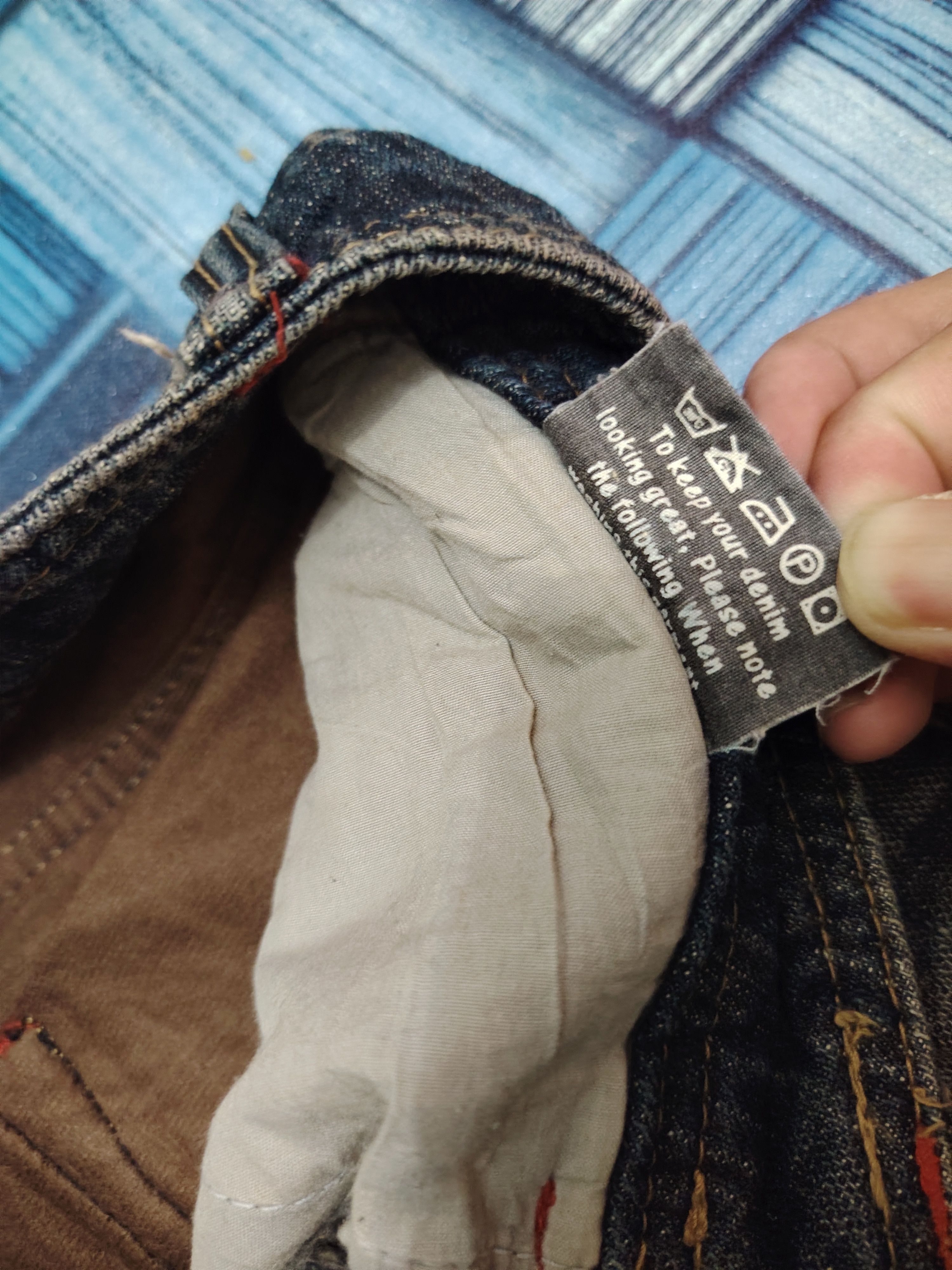 If Six Was Nine Japan I2N Bootcut Jeans Distressed Double Layer Flared Jeans Size US 30 / EU 46 - 7 Thumbnail