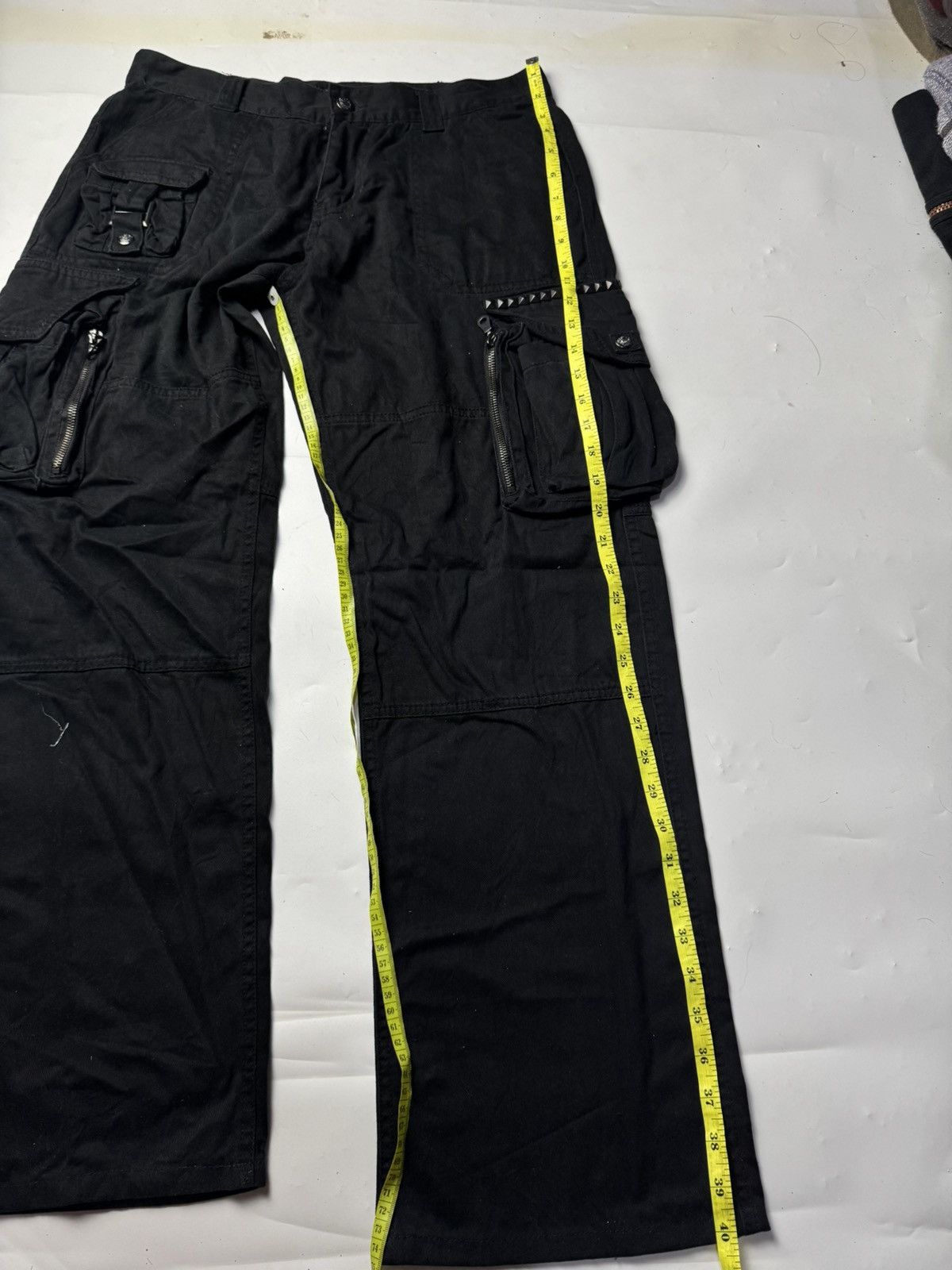 Tornado Mart Flare Cargo Intheattic Studded Pants Multi Pocket Size US 32 / EU 48 - 6 Thumbnail